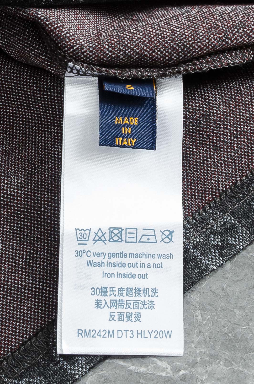 LOUIS VUITTON SS26 圆领短袖印花图案T恤 #本款短袖圆领衫以全幅 Monogram H