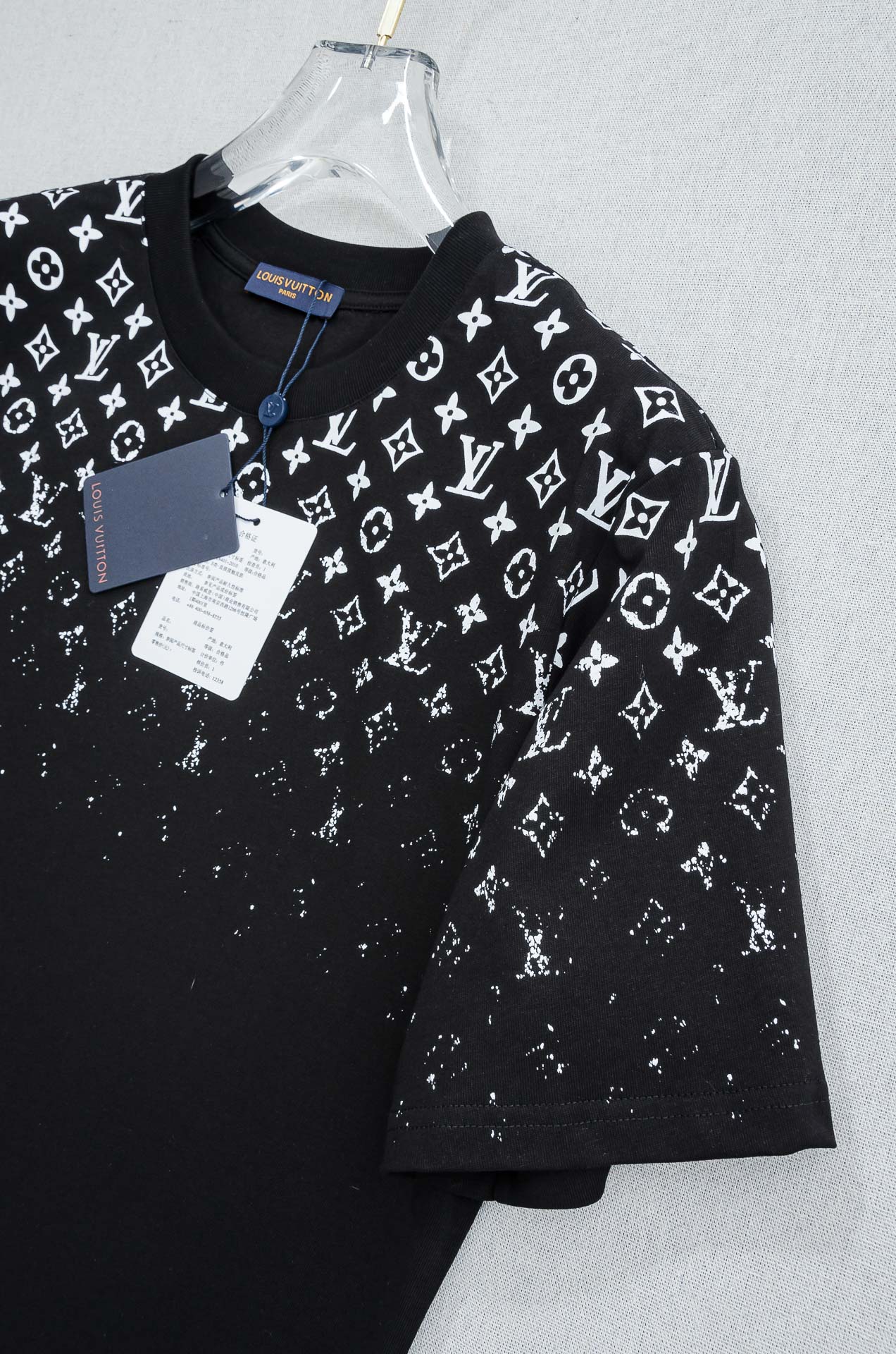 LV 2026SS时尚潮人必备男士休闲圆领短袖T恤衫#设计理念潮流前卫与尚可持续，选用客供进口100%棉