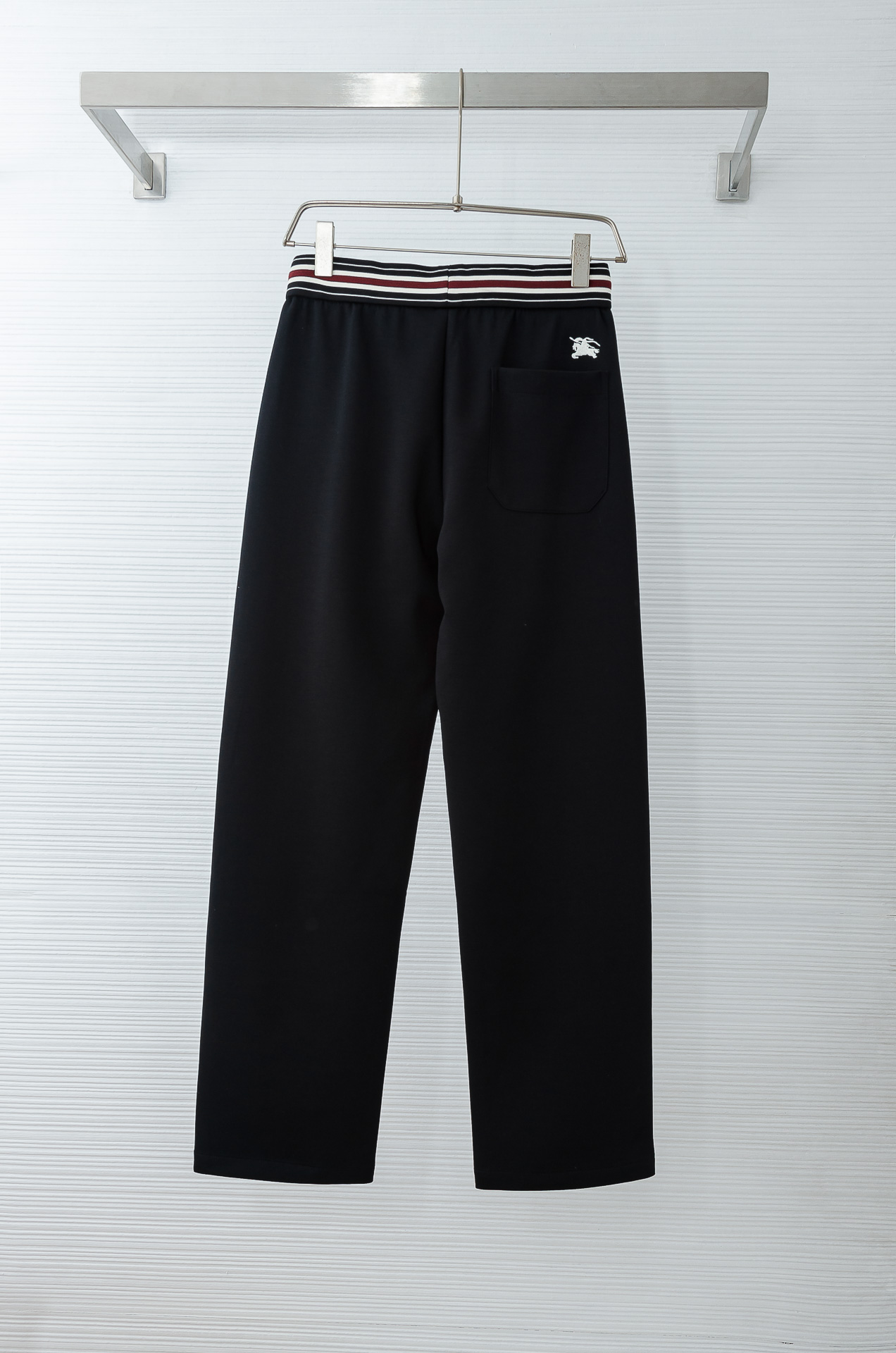 Burberry巴宝莉 26FW最新款精梳棉混纺挺括有型自带筋骨感抗皱性极强四面弹力包容性好弹力松紧腰搭