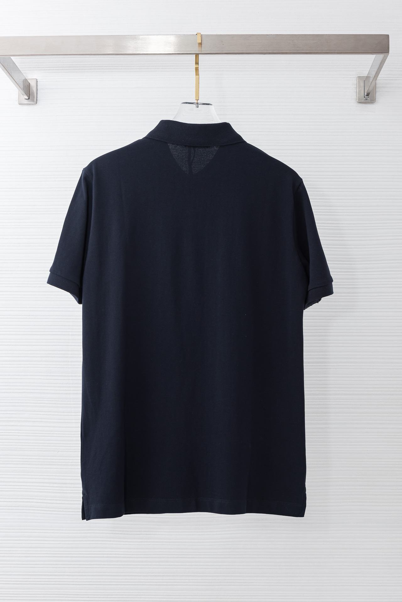 MONC*LER蒙口 2026ss男士商务休闲纯色翻领短袖POLO衫#客供进口100%珠地棉面料，甄选上