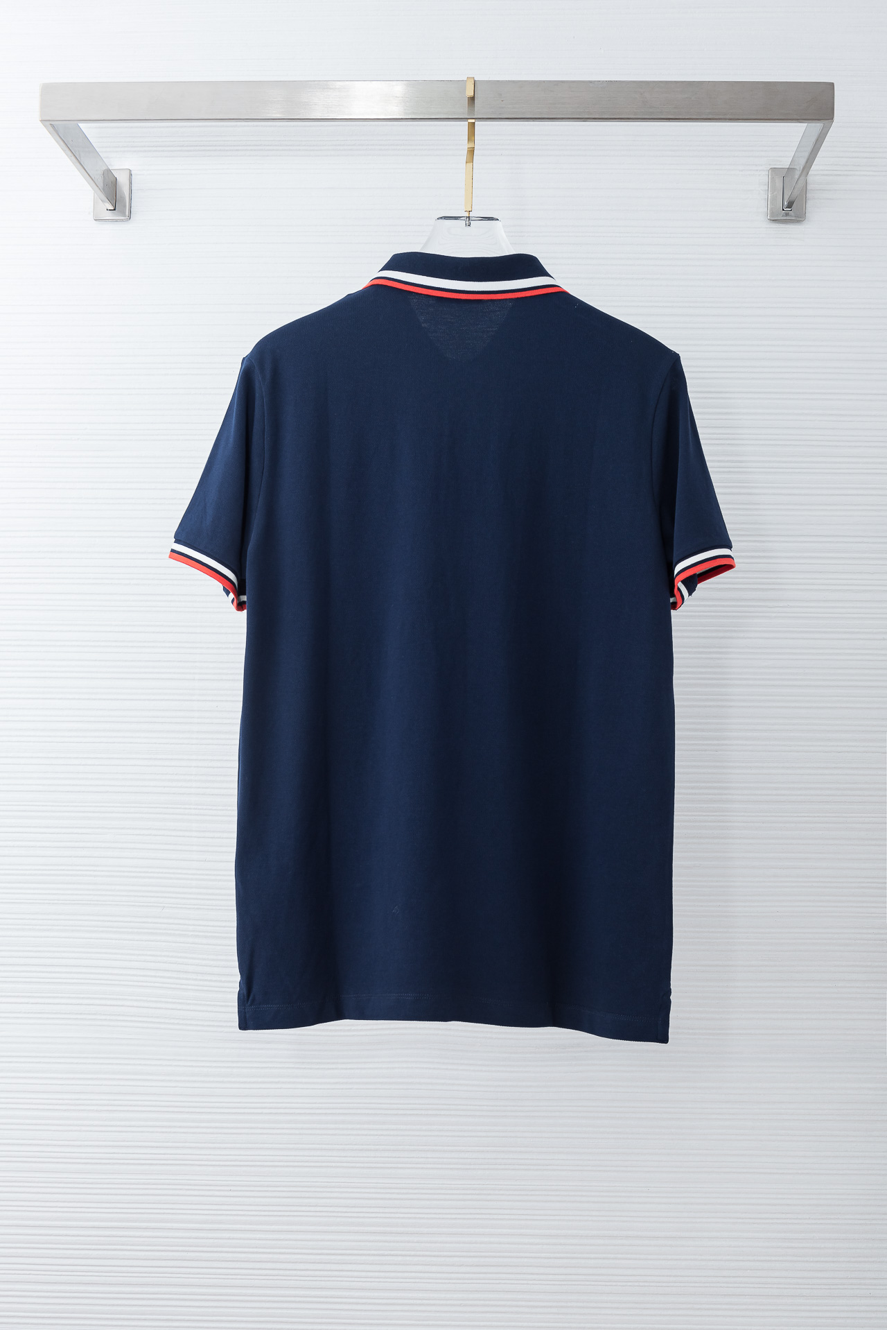 MONCLER蒙口 2026//男士商务休闲纯色翻领短袖POLO衫#客供进口100%珠地棉面料，甄选上等