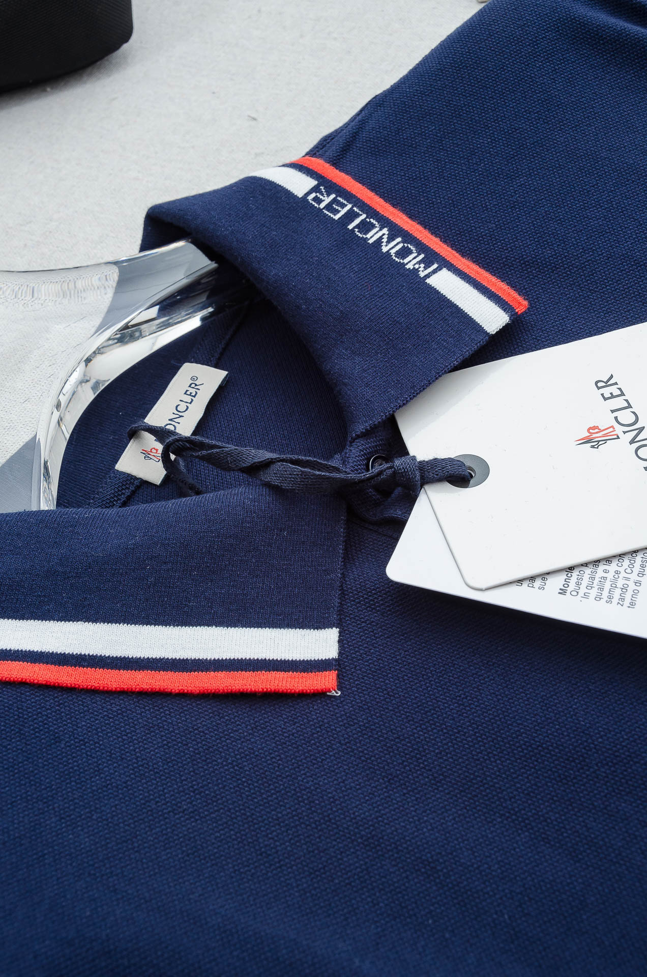 MONCLER蒙口 2026//男士商务休闲纯色翻领短袖POLO衫#客供进口100%珠地棉面料，甄选上等