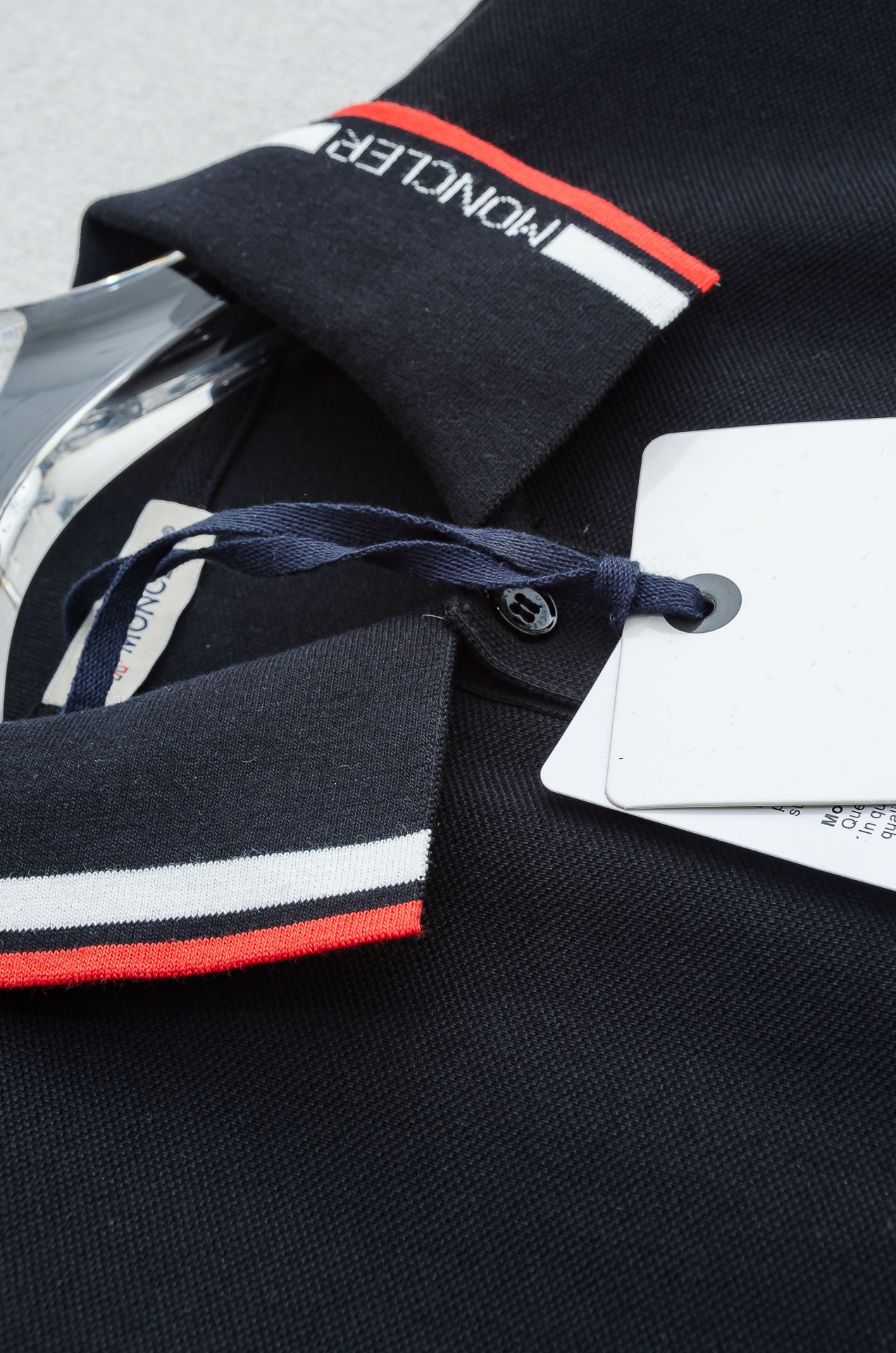 MONCLER蒙口 2026//男士商务休闲纯色翻领短袖POLO衫#客供进口100%珠地棉面料，甄选上等