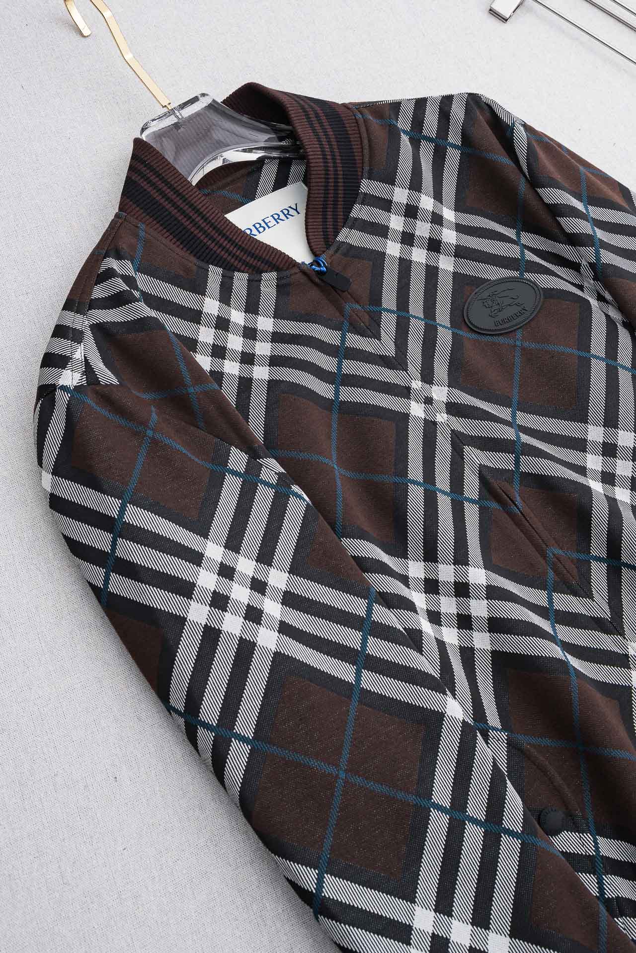 2026最新春季Burberry格纹斜纹夹克外套#【BUR王牌尖货，镇店之宝】狠货我们家今年早春终于火热