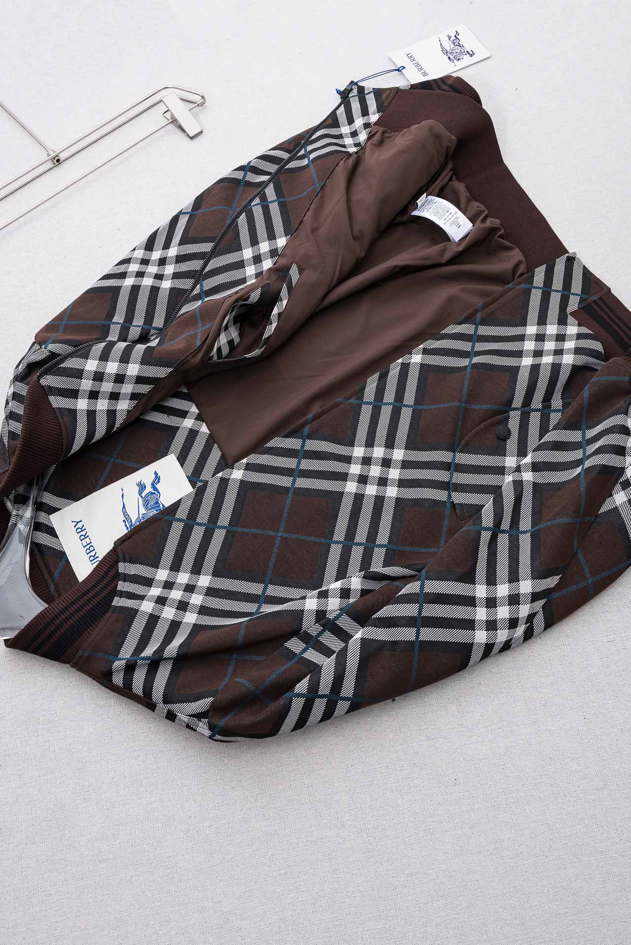 2026最新春季Burberry格纹斜纹夹克外套#【BUR王牌尖货，镇店之宝】狠货我们家今年早春终于火热