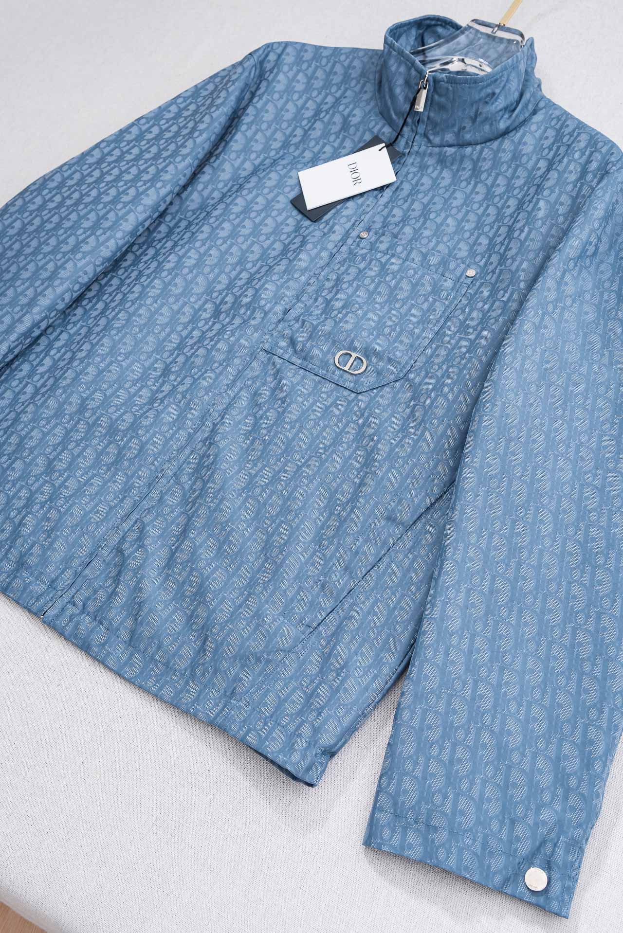 Dior迪奥2026 ss最新春季新品，立领防水夹克外套#同步官网发售！Dior品牌的灵魂 Obliqu