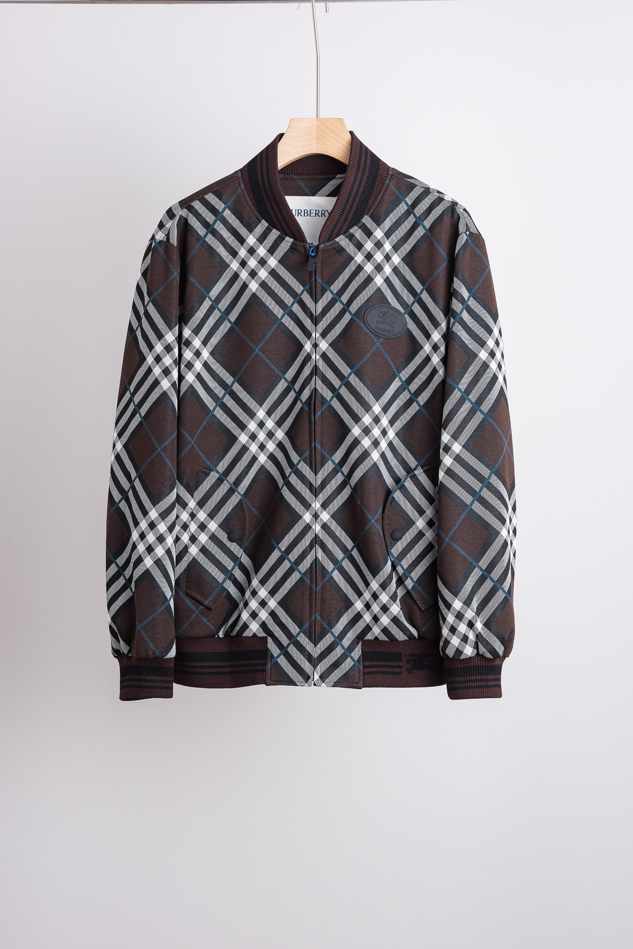 ☀️☀️2026最新春季Burberry格纹斜纹夹克外套#【BUR王牌尖货，镇店之宝】狠货我们家今年早春