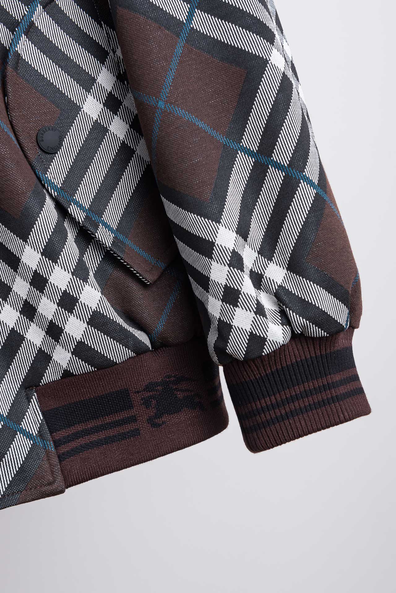 ☀️☀️2026最新春季Burberry格纹斜纹夹克外套#【BUR王牌尖货，镇店之宝】狠货我们家今年早春