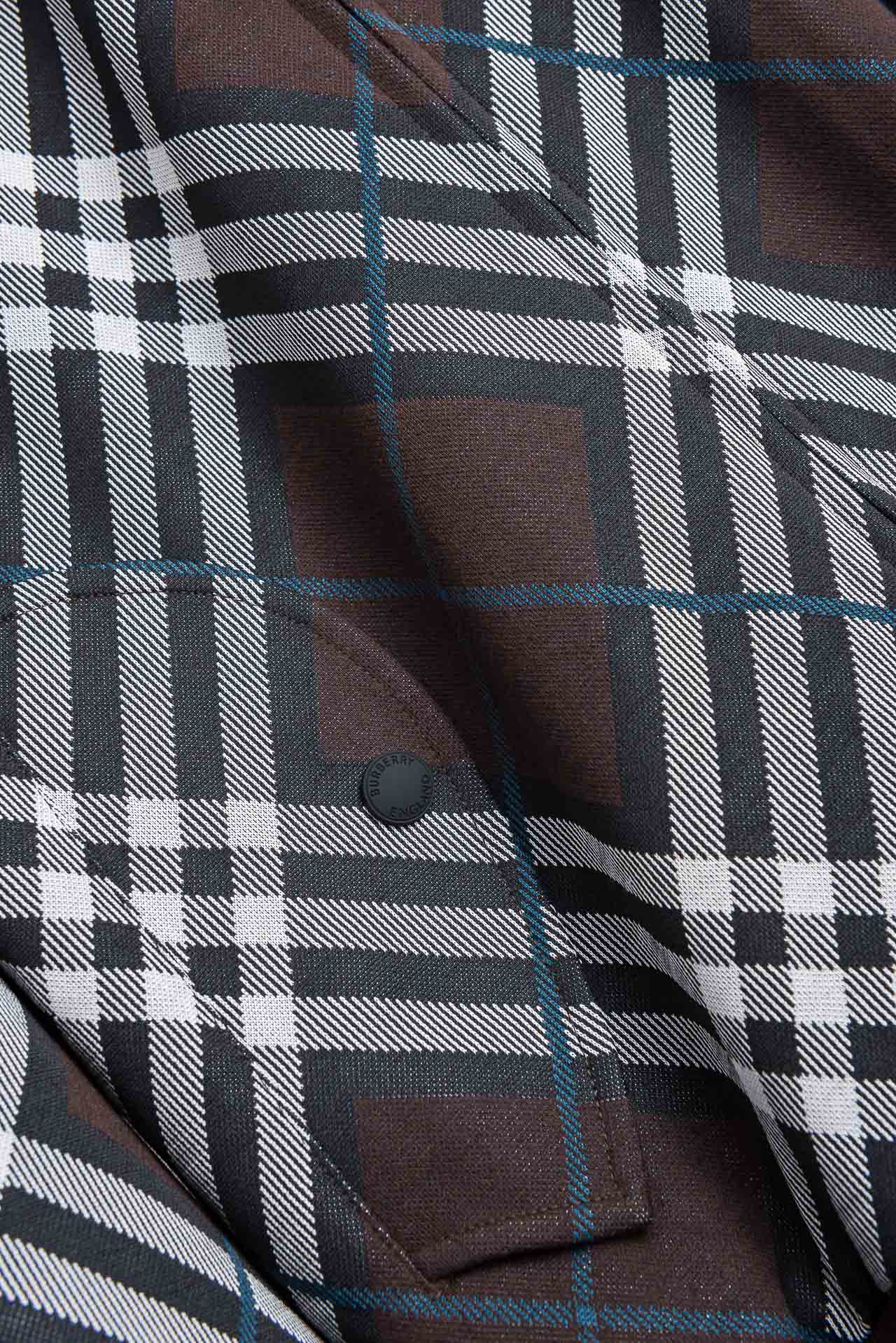 ☀️☀️2026最新春季Burberry格纹斜纹夹克外套#【BUR王牌尖货，镇店之宝】狠货我们家今年早春