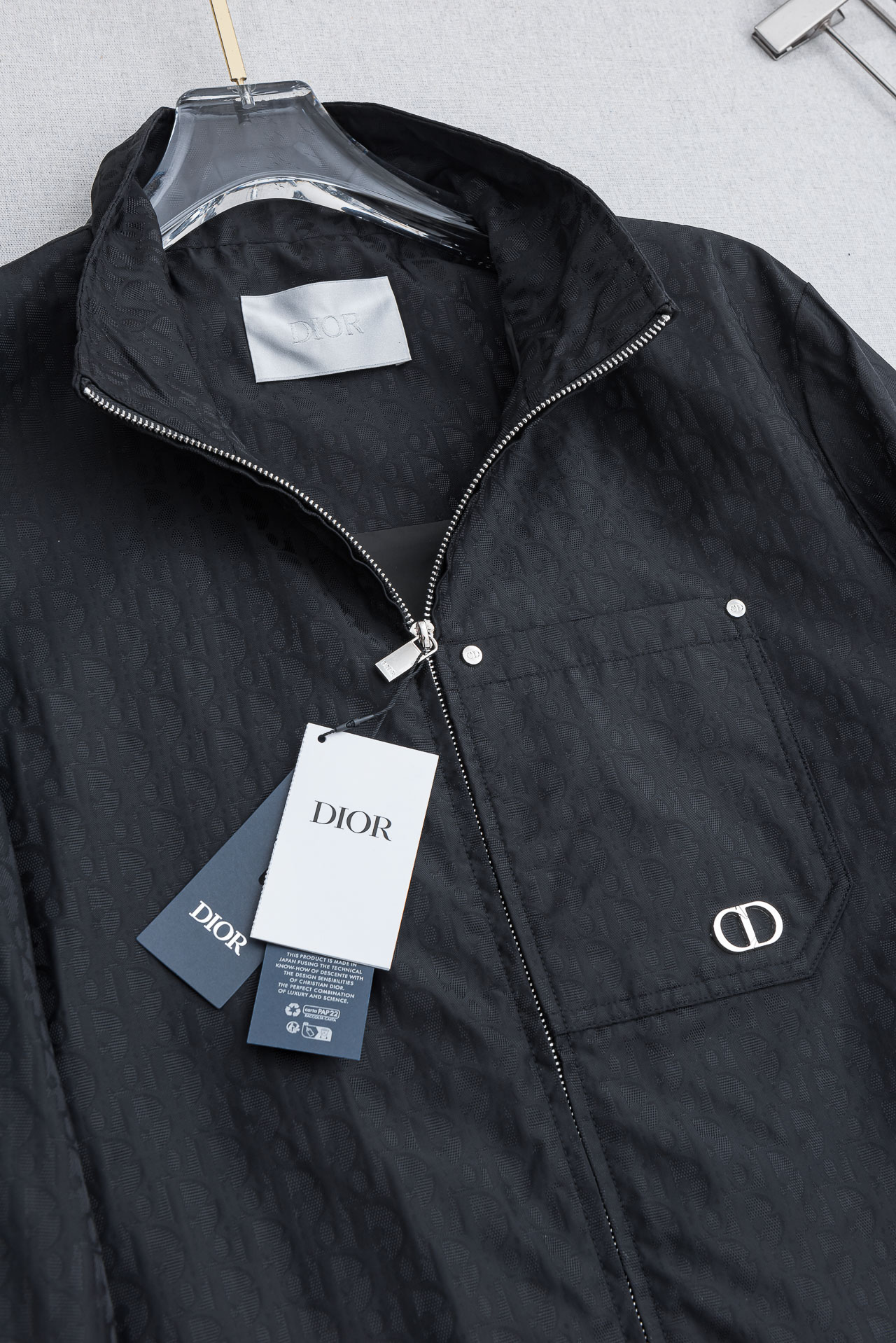 Dior迪奥2026 ss最新春季新品，立领防水夹克外套#同步官网发售！Dior品牌的灵魂 Obliqu