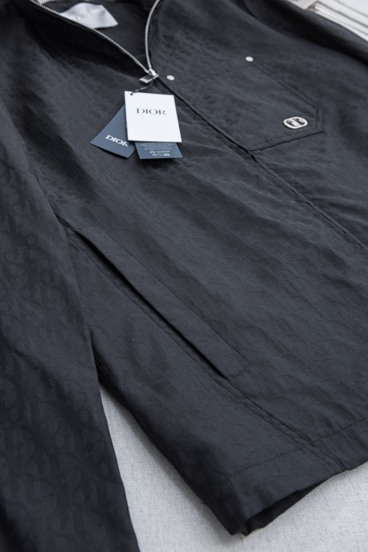 Dior迪奥2026 ss最新春季新品，立领防水夹克外套#同步官网发售！Dior品牌的灵魂 Obliqu