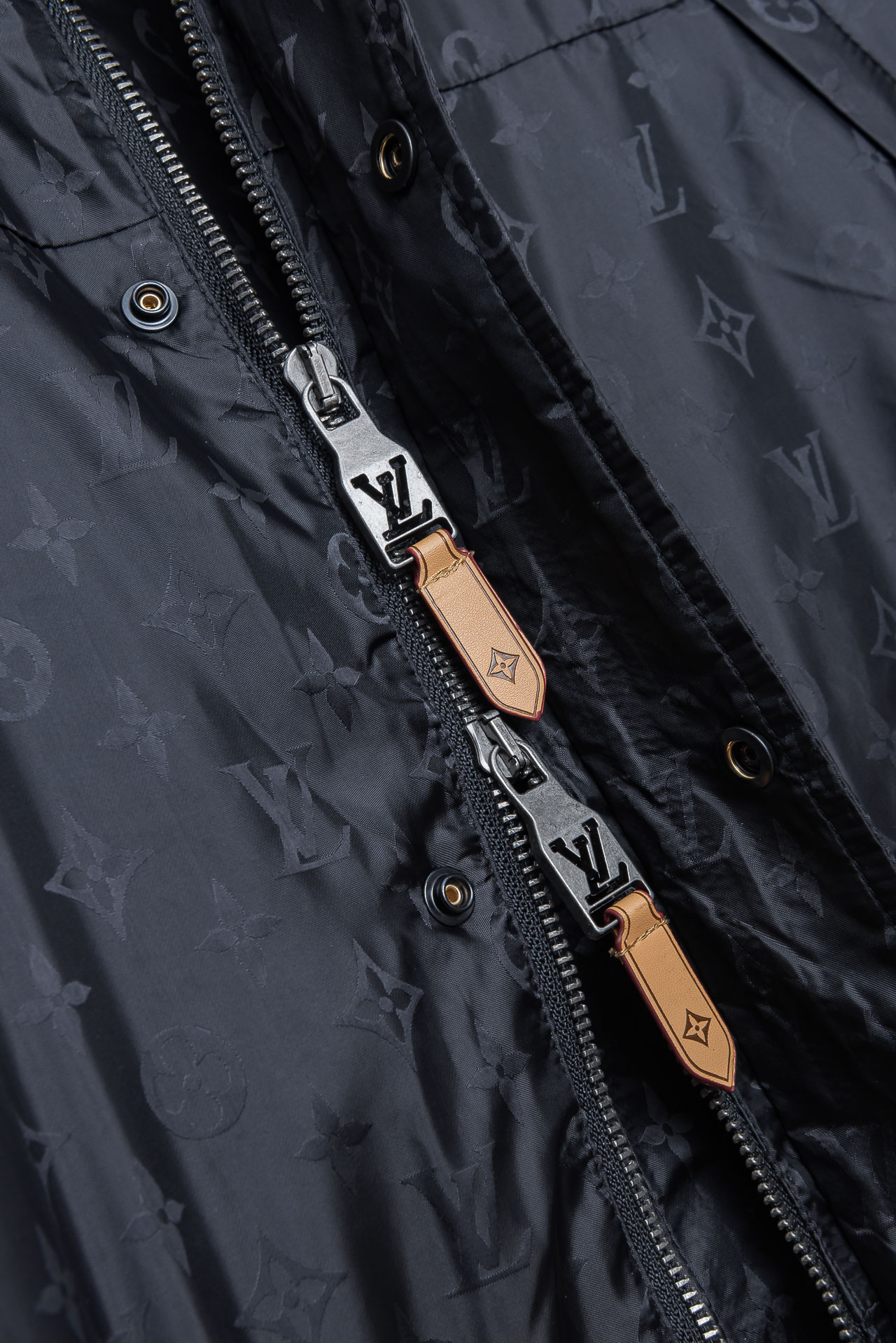 ☀️☀️LV 路易威登2026 ss最新春季新品！Monogram立体提花连帽防水夹克外套#同步官网发售