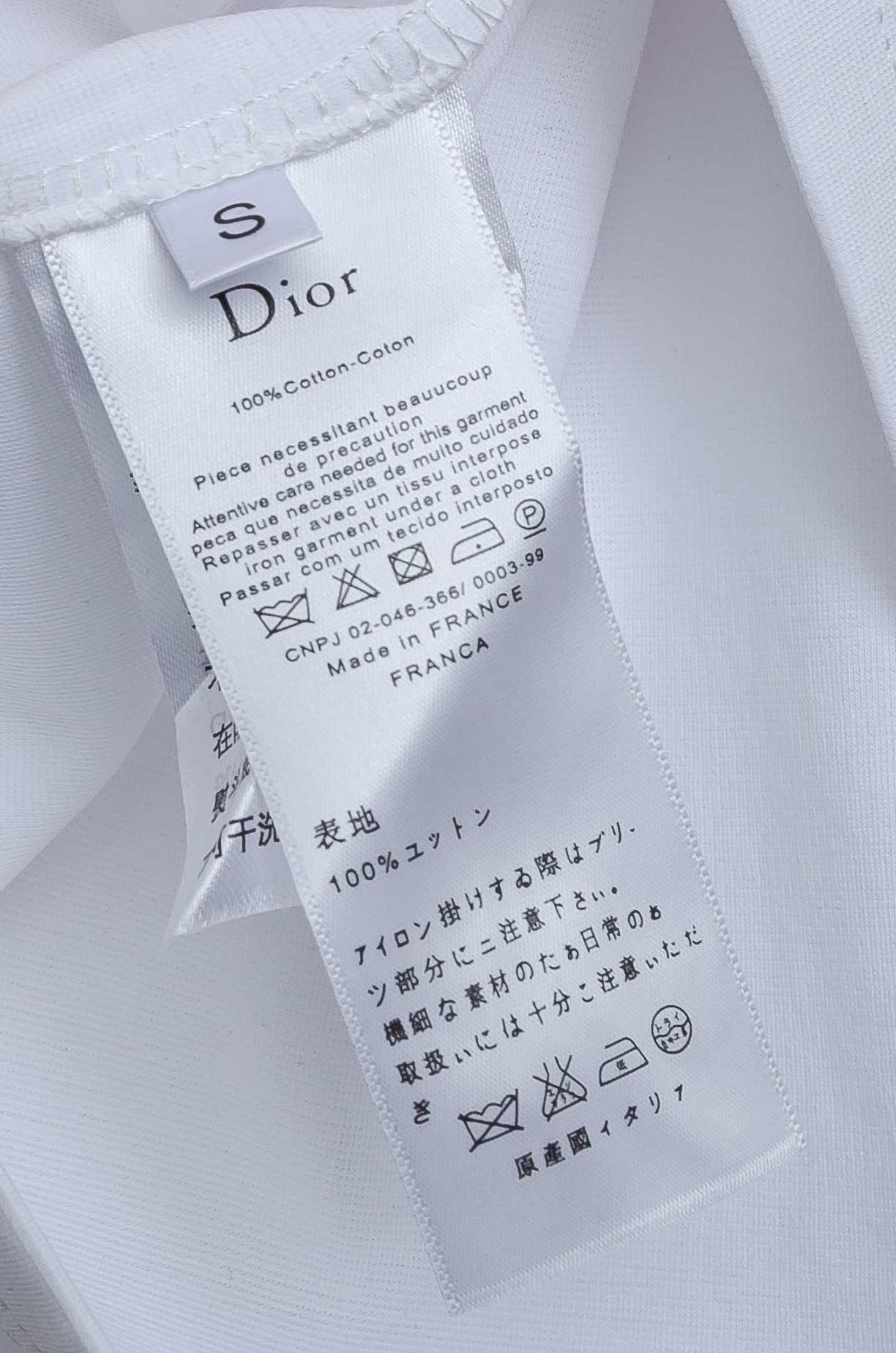 ☀️☀️ Dior迪奥2026SS最新客供进口长绒棉立体剪裁男士圆领短袖T恤衫#定织定染100%长绒棉，