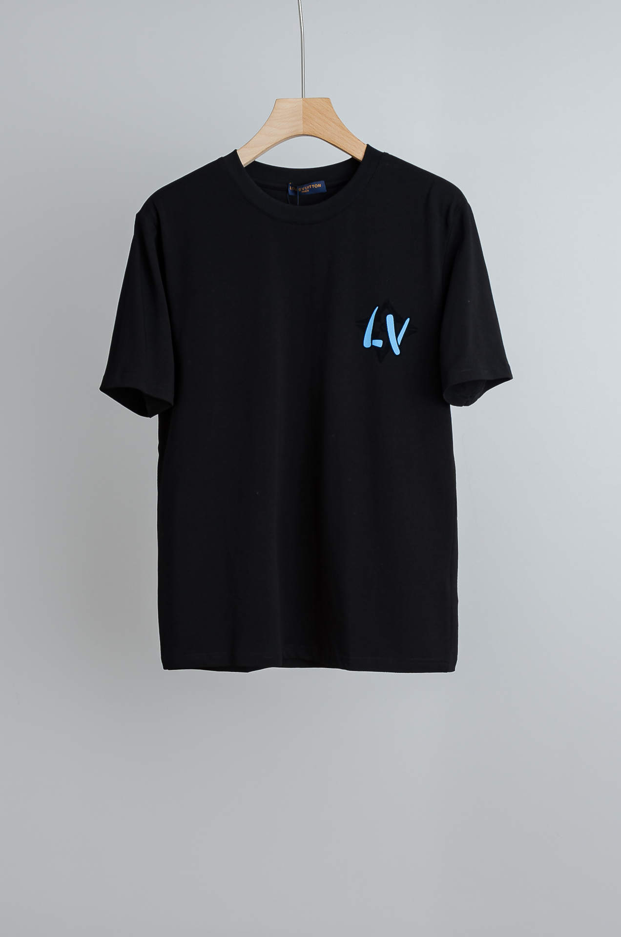 ☀️☀️ LV 2026SS最新客供进口长绒棉立体剪裁男士圆领短袖T恤衫#定织定染100%长绒棉，最大程