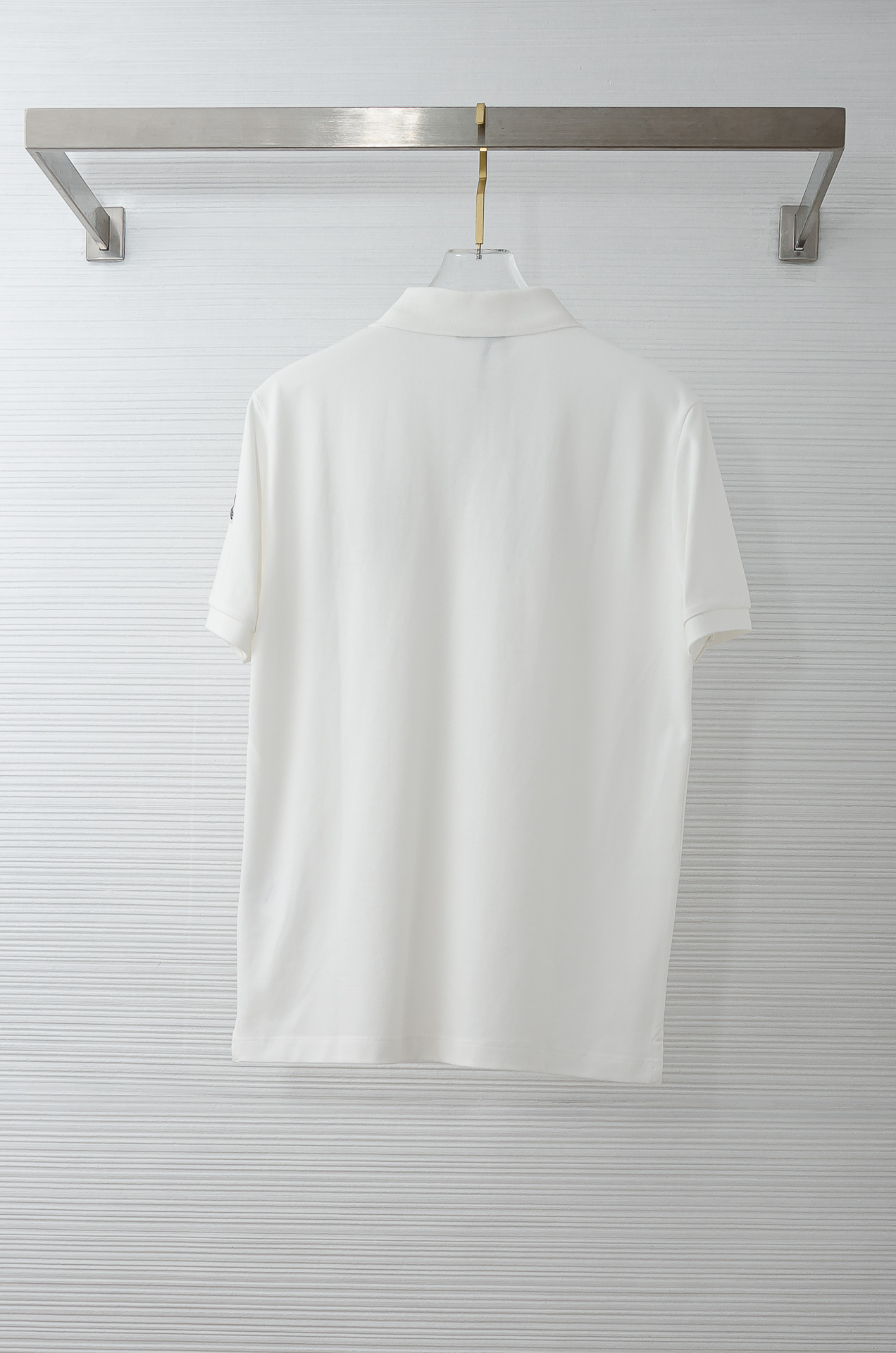 MONC*LER蒙口 2026ss男士商务休闲纯色翻领短袖POLO衫#客供进口100%珠地棉面料，甄选上
