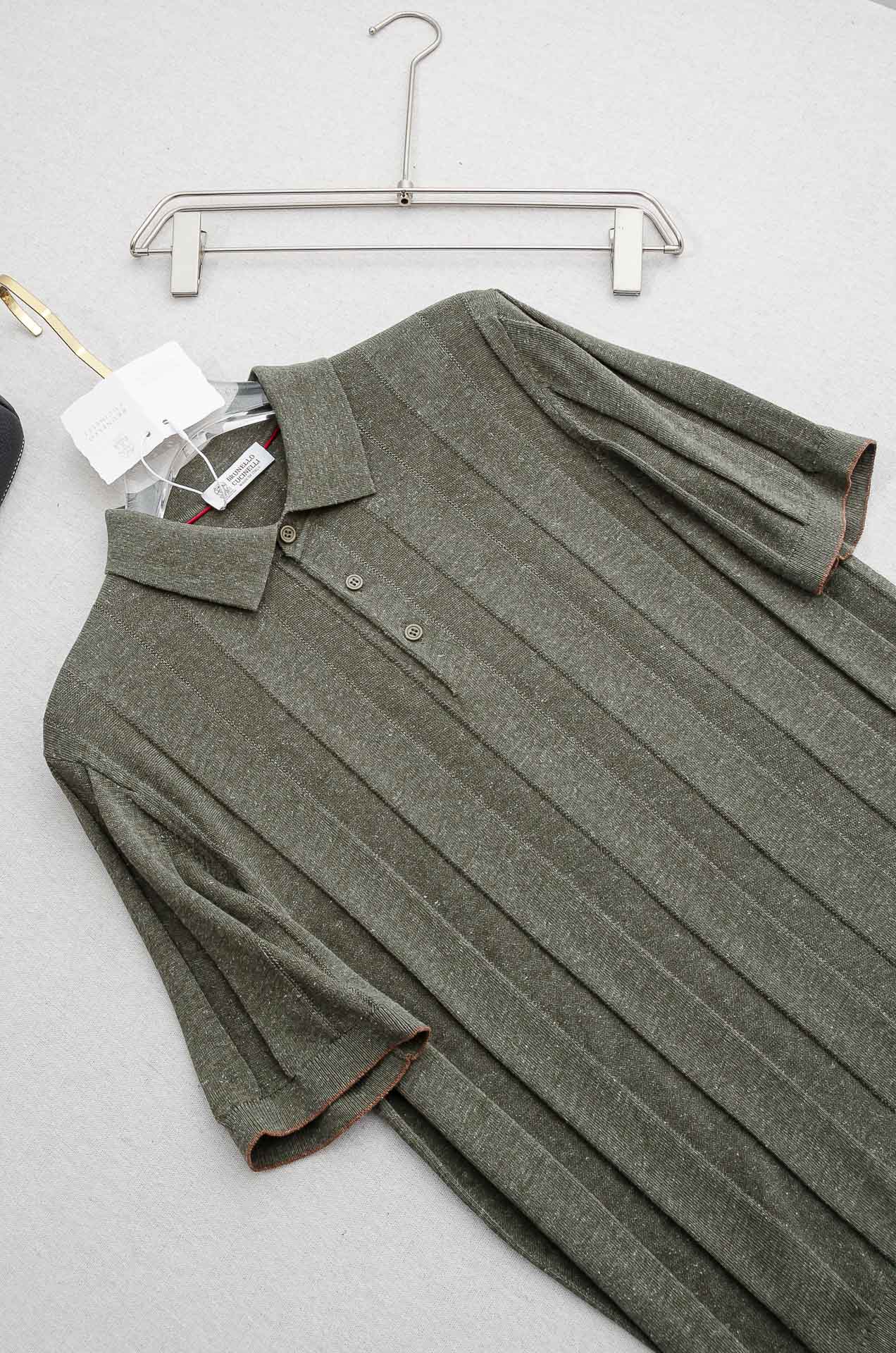 BrunelloCucinelli 2026ss最新出品 客供进口亚麻➕天丝混纺被誉为会呼吸的面料👍🏻 