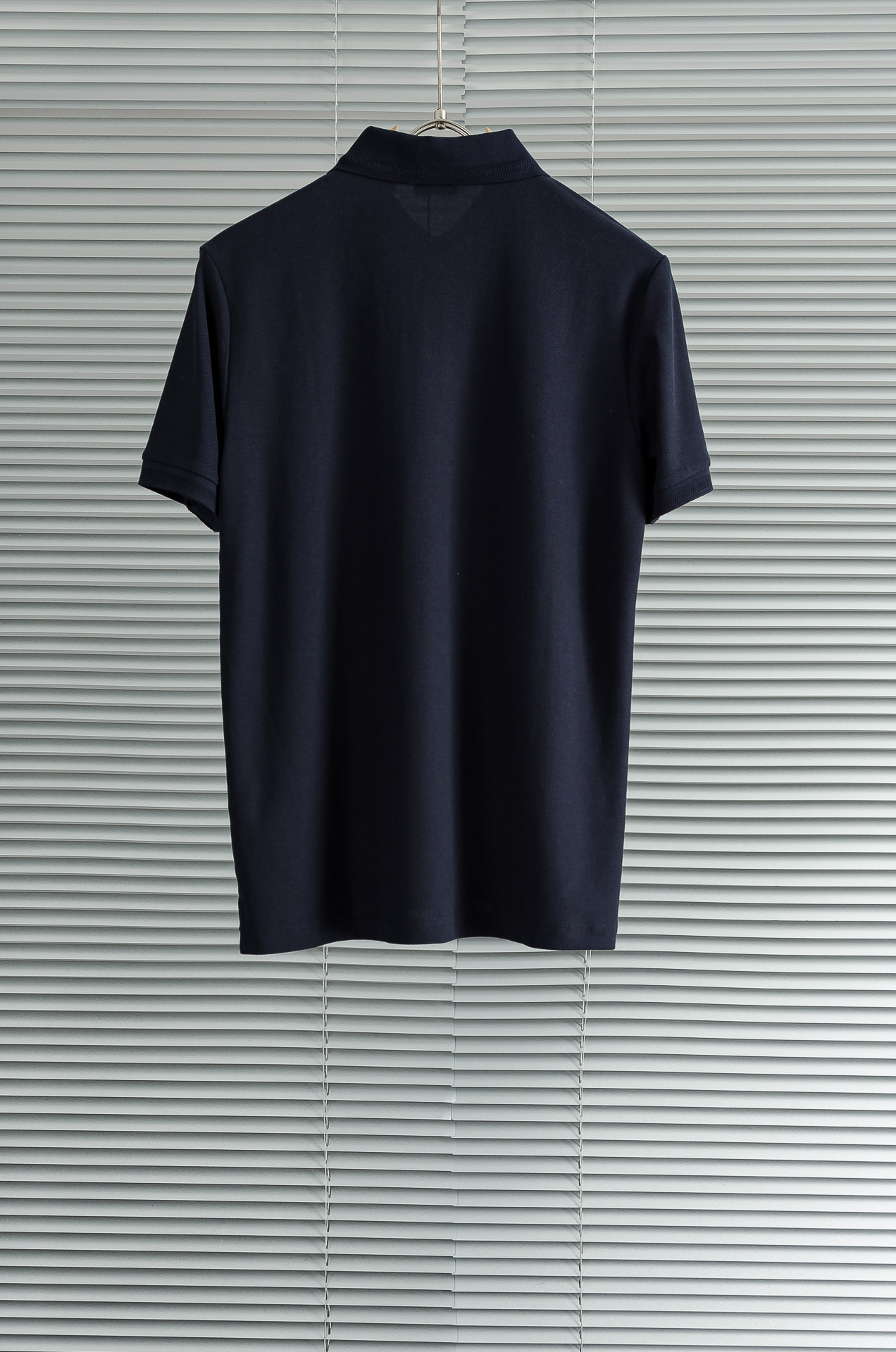 Burber*ry巴宝莉2026//男士商务休闲纯色翻领短袖POLO衫#客供进口100%珠地棉面料，甄选