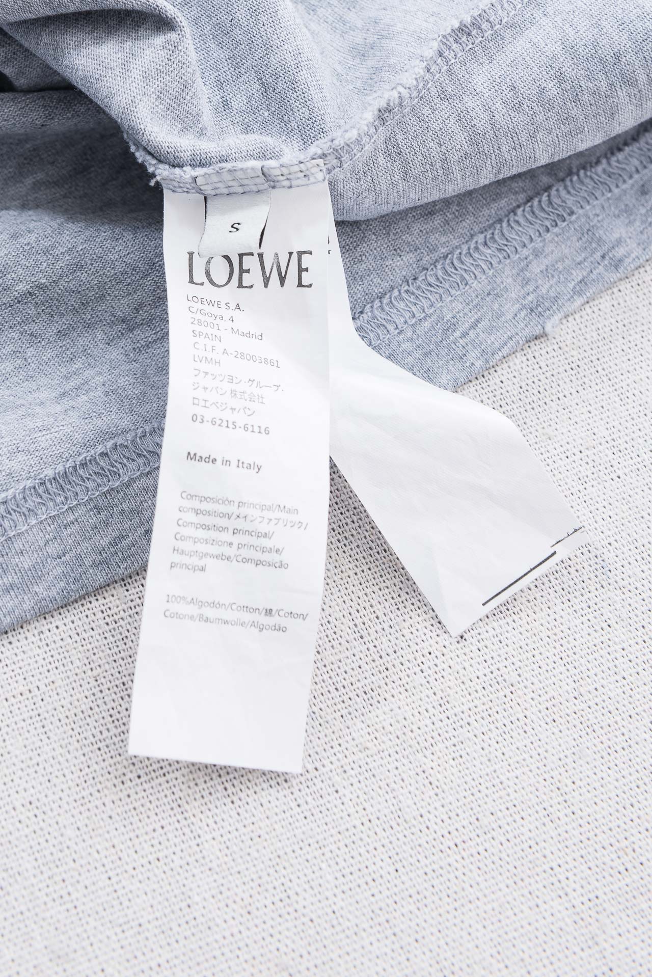 LOEWE罗意威 2026SS时尚潮人必备男士休闲圆领短袖T恤衫#设计理念潮流前卫与尚可持续，选用客供进