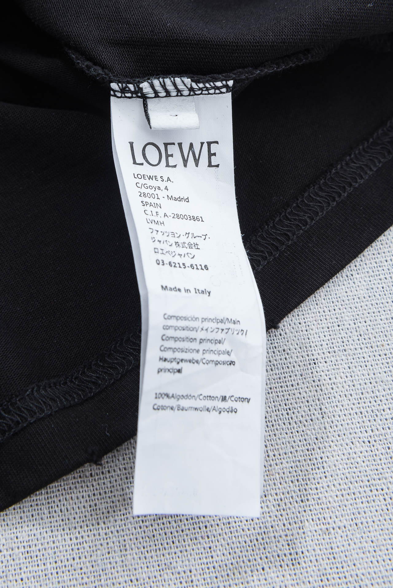 LOEWE罗意威 2026SS时尚潮人必备男士休闲圆领短袖T恤衫#设计理念潮流前卫与尚可持续，选用客供进