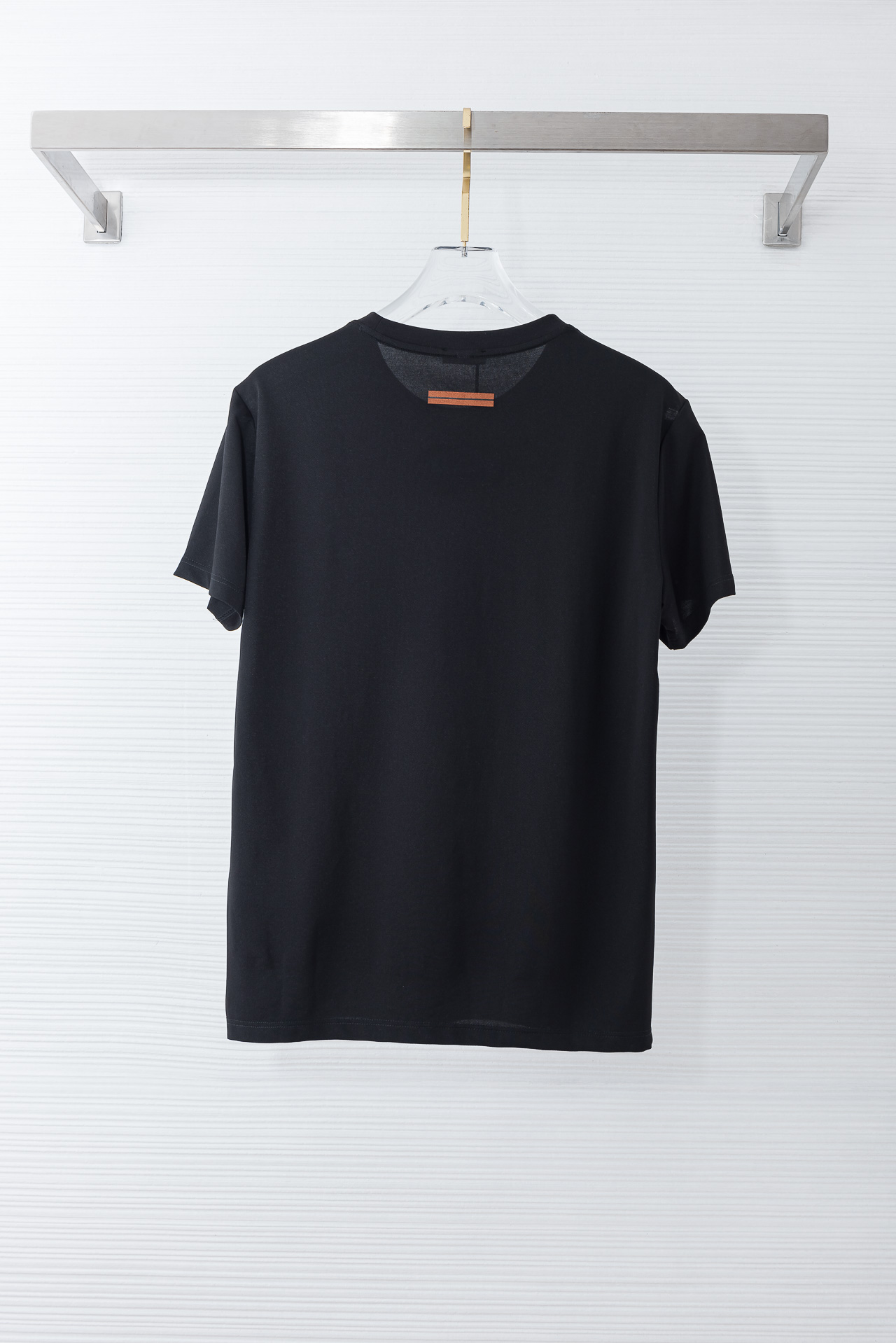 杰尼亚 2026ss春夏新品 ，男士商务休闲纯色圆领短袖POLO衫#面料属性皆为上乘，网眼结构细腻自然，