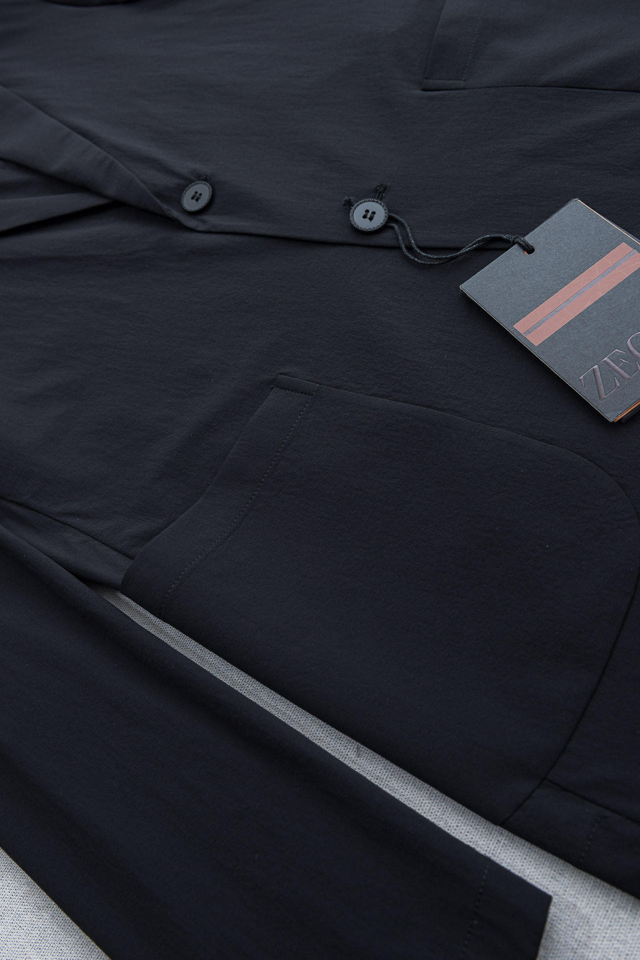 zegna杰尼亚2026ss春夏休闲西装#时尚而舒适的产品，让您在各种场合中都能自信、得体地展现风采。搭