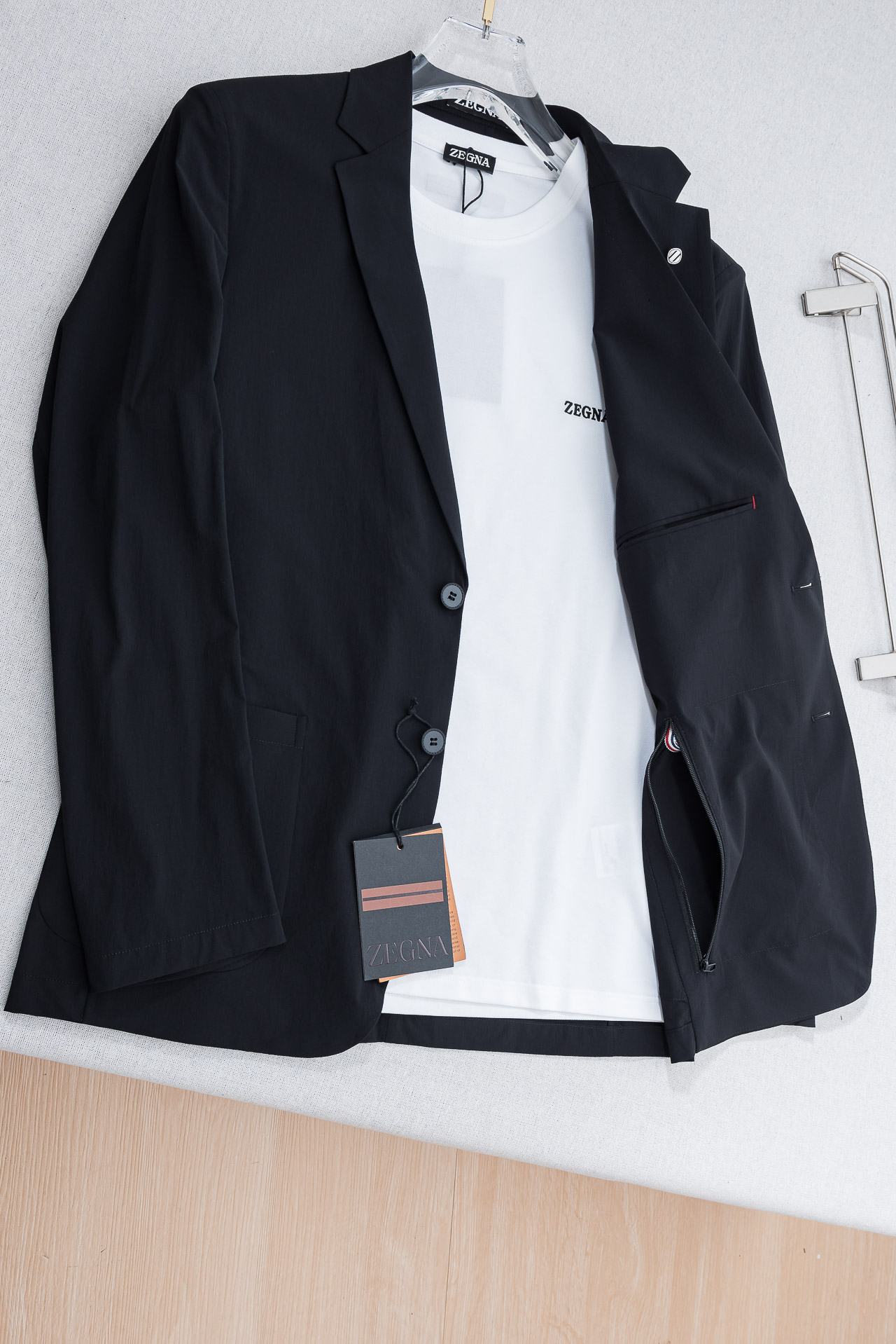 zegna杰尼亚2026ss春夏休闲西装#时尚而舒适的产品，让您在各种场合中都能自信、得体地展现风采。搭