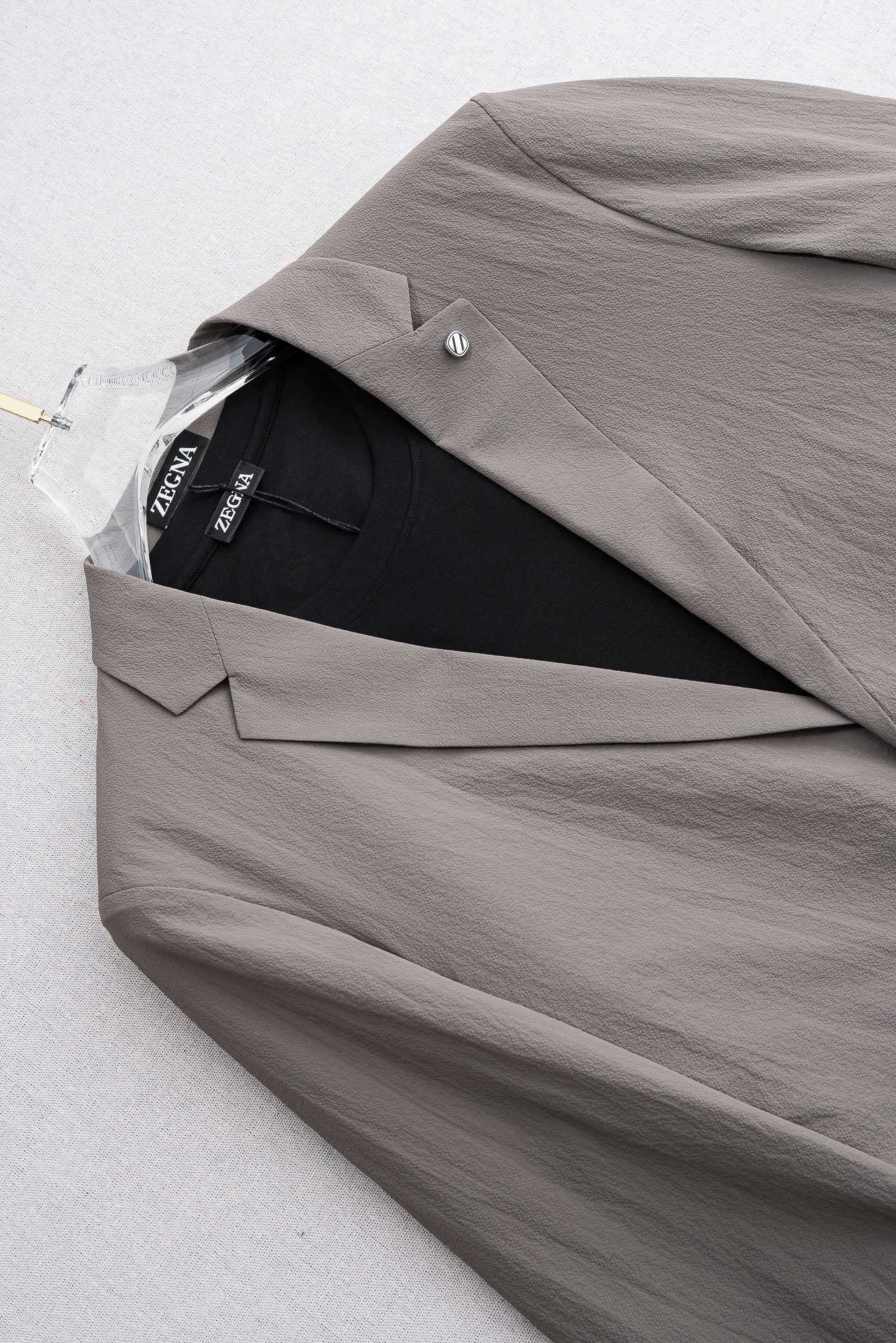 zegna杰尼亚2026ss春夏休闲西装#时尚而舒适的产品，让您在各种场合中都能自信、得体地展现风采。搭