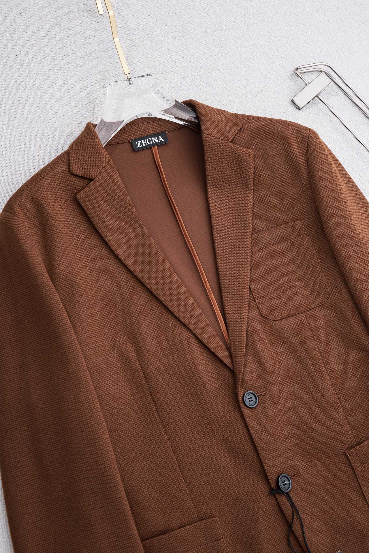 zegna杰尼亚2026ss春夏羊毛混纺休闲西装#时尚而舒适的产品，让您在各种场合中都能自信、得体地展现