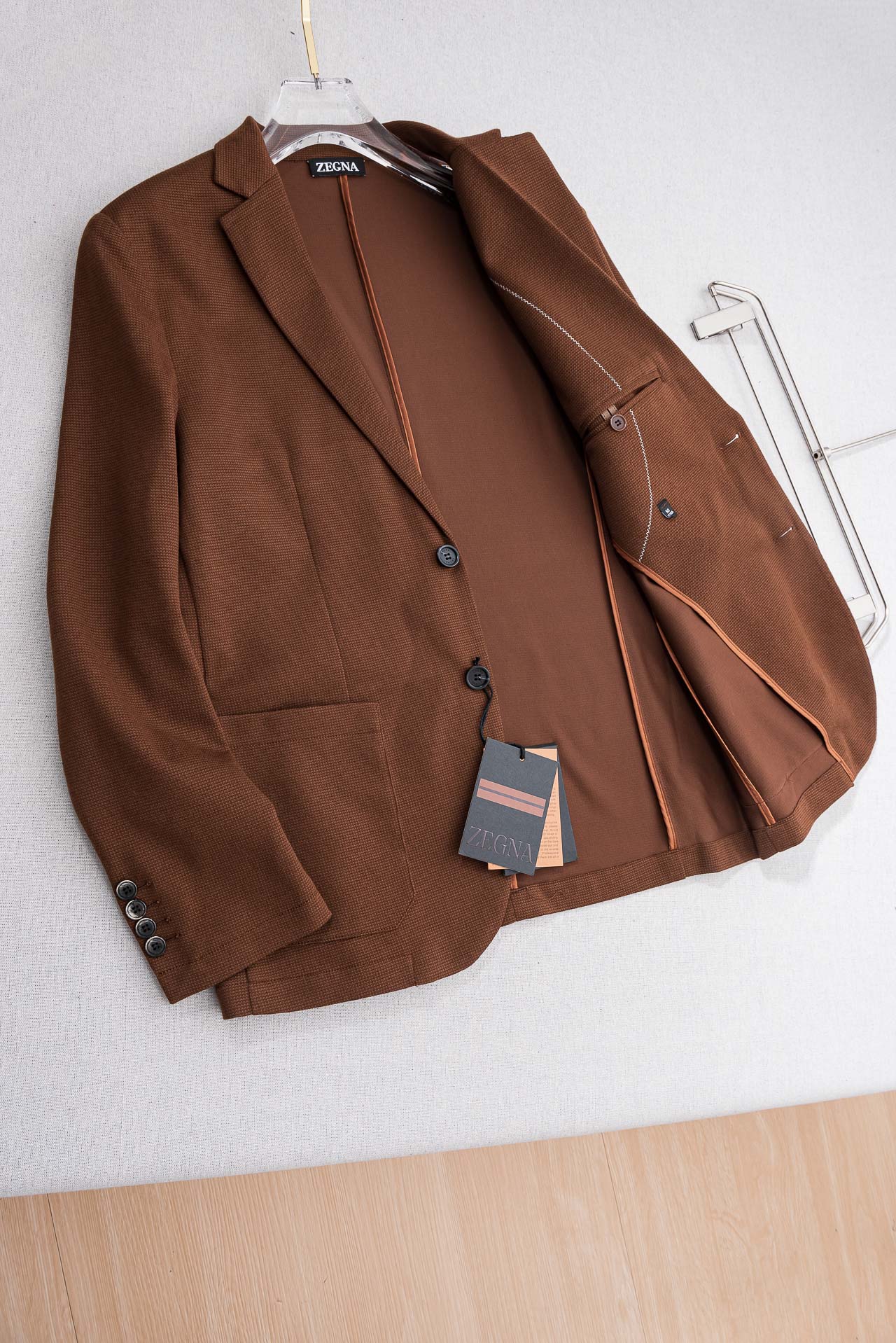 zegna杰尼亚2026ss春夏羊毛混纺休闲西装#时尚而舒适的产品，让您在各种场合中都能自信、得体地展现