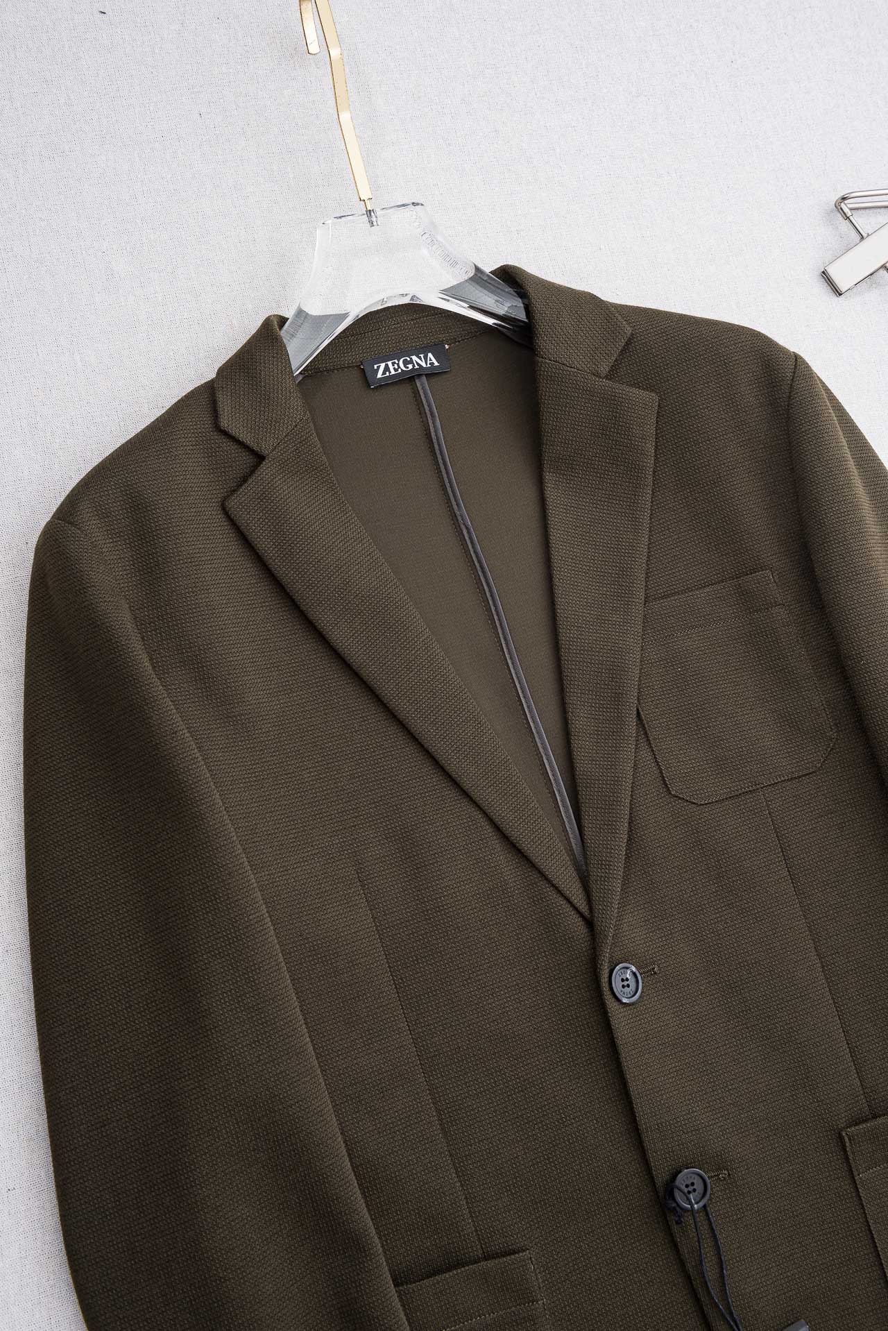 zegna杰尼亚2026ss春夏羊毛混纺休闲西装#时尚而舒适的产品，让您在各种场合中都能自信、得体地展现