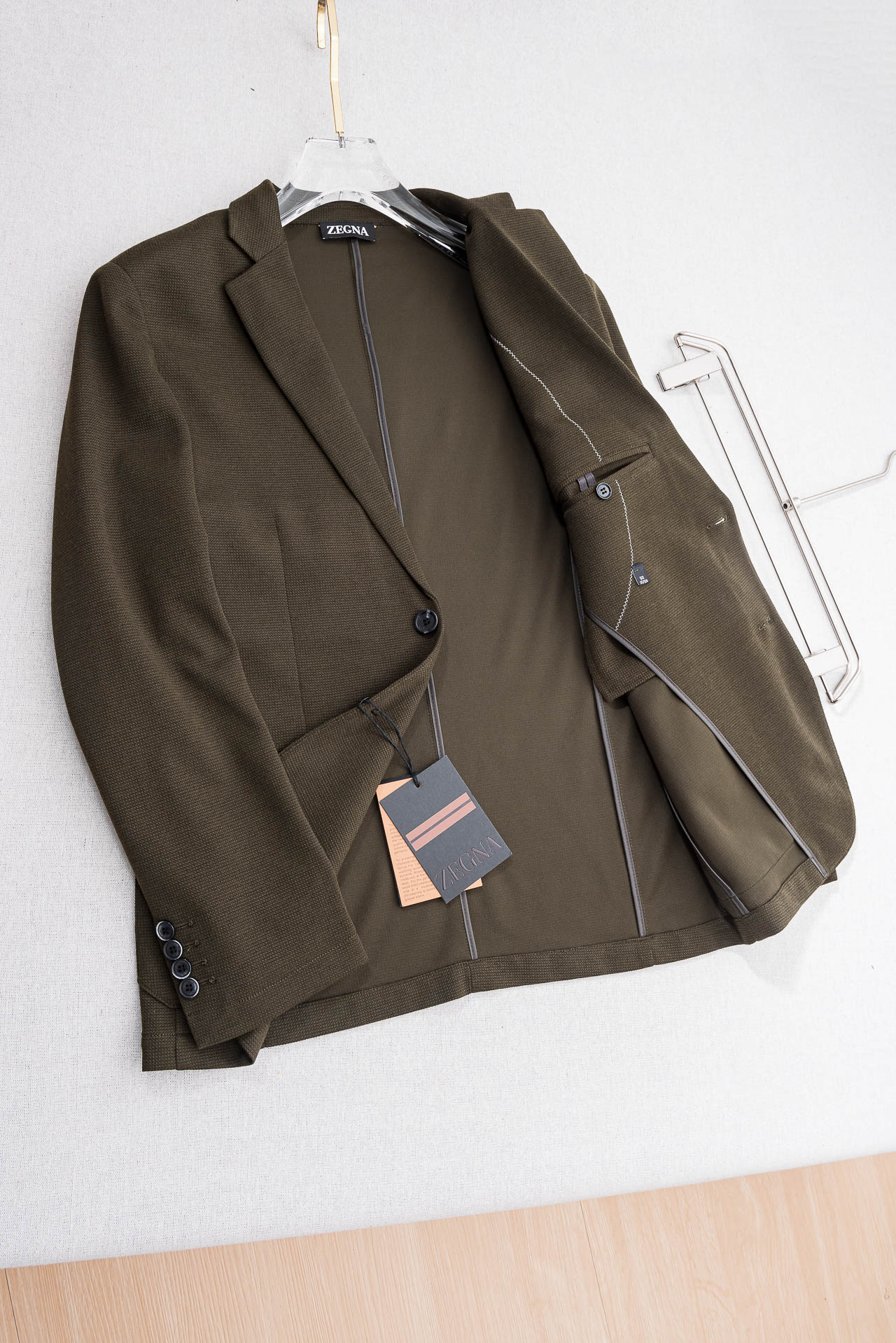 zegna杰尼亚2026ss春夏羊毛混纺休闲西装#时尚而舒适的产品，让您在各种场合中都能自信、得体地展现