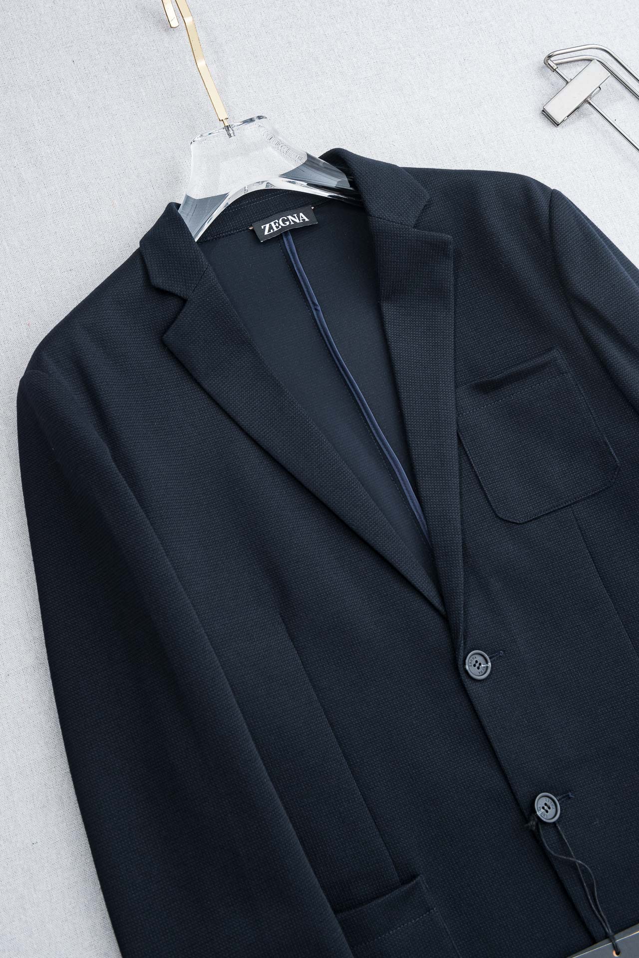 zegna杰尼亚2026ss春夏羊毛混纺休闲西装#时尚而舒适的产品，让您在各种场合中都能自信、得体地展现