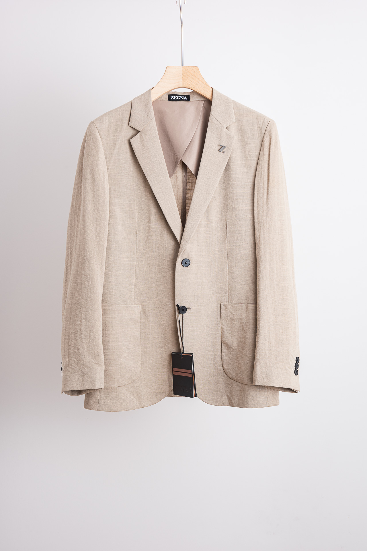 ☀️☀️ zegna杰尼亚 2026ss新春最新 亚麻混纺面料商务休闲西装#一贯的高品质标准，每一个细节