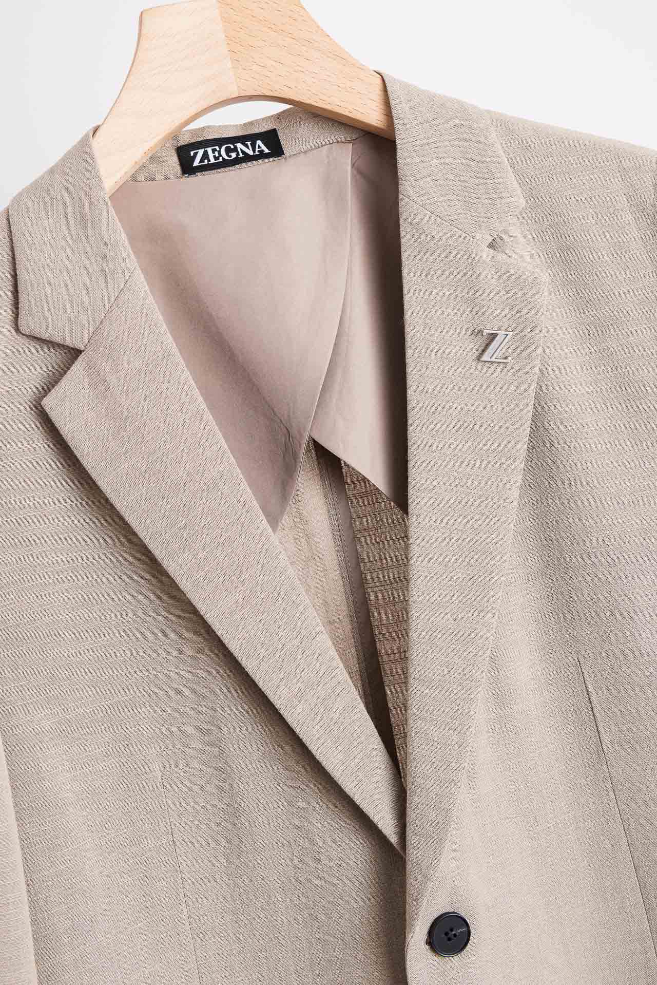 ☀️☀️ zegna杰尼亚 2026ss新春最新 亚麻混纺面料商务休闲西装#一贯的高品质标准，每一个细节