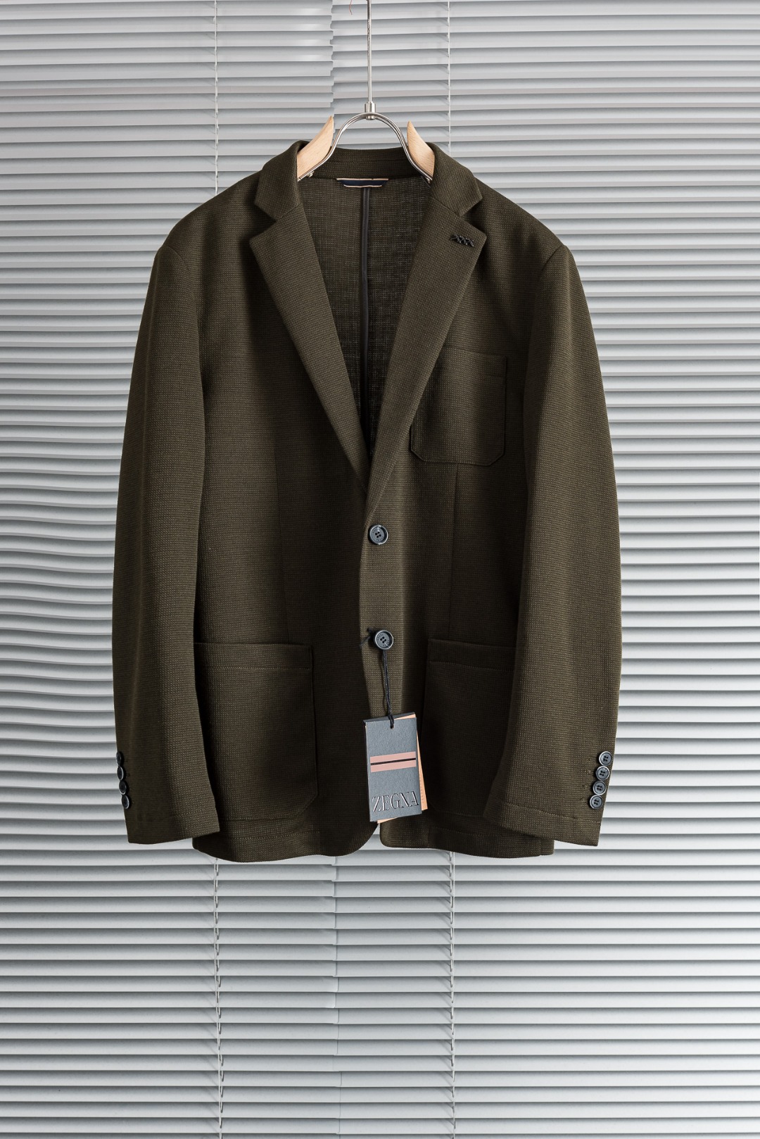 zegna杰尼亚2026ss春夏羊毛混纺休闲西装#时尚而舒适的产品，让您在各种场合中都能自信、得体地展现