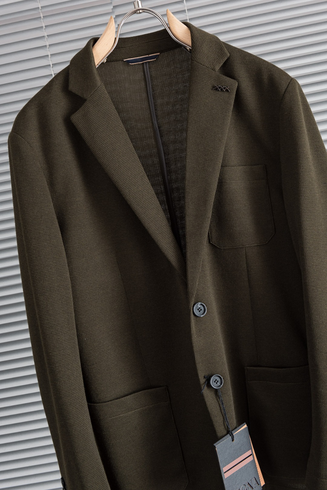 zegna杰尼亚2026ss春夏羊毛混纺休闲西装#时尚而舒适的产品，让您在各种场合中都能自信、得体地展现