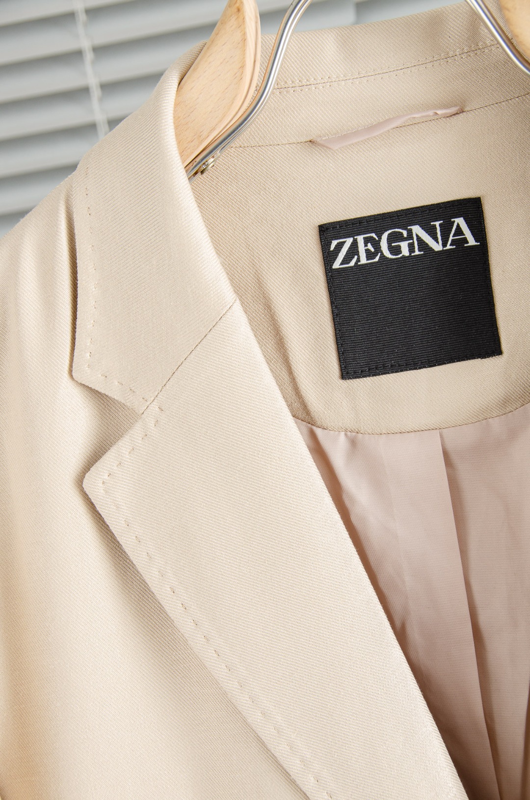 zegna杰尼亚2026ss春夏新品 亚麻混纺面料商务休闲西装#一贯的高品质标准，每一个细节都经过精心打