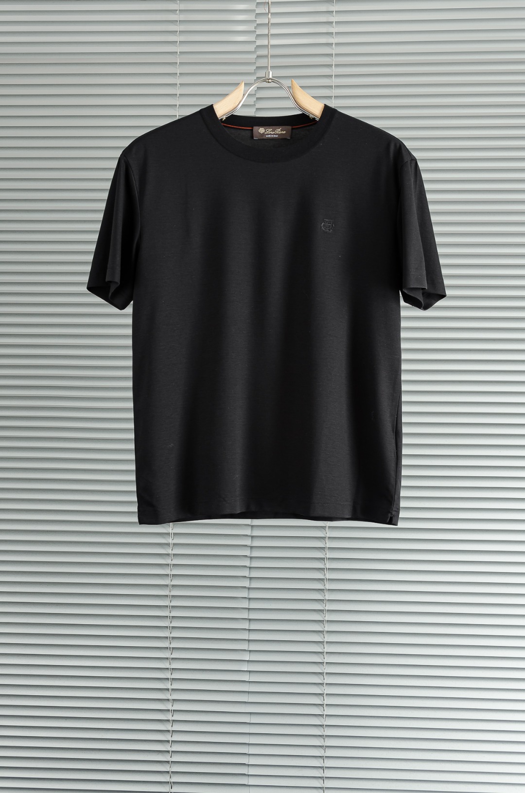 Loro Piana诺悠翩雅26SS夏季新款顶级桑蚕丝面料 男士圆领短袖T恤#这款经由桑蚕丝打造的T桖衫