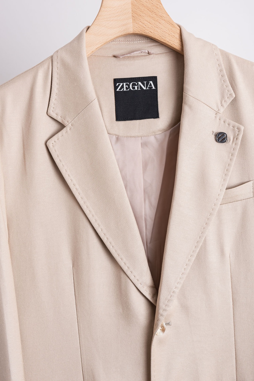 ☀️☀️ Zegna杰尼亚2026ss春夏新品 亚麻混纺面料商务休闲西装#一贯的高品质标准，每一个细节都