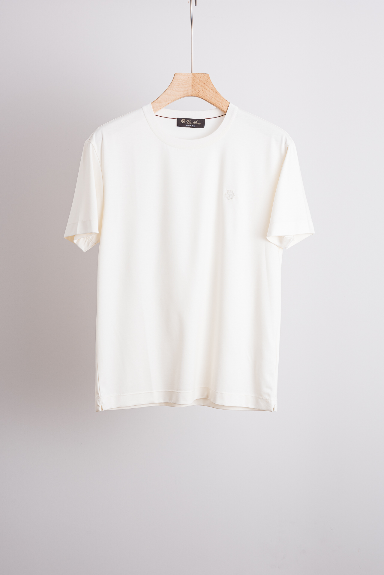 ☀️☀️Loro Piana诺悠翩雅26SS夏季新款顶级桑蚕丝面料 男士圆领短袖T恤#这款经由桑蚕丝打造