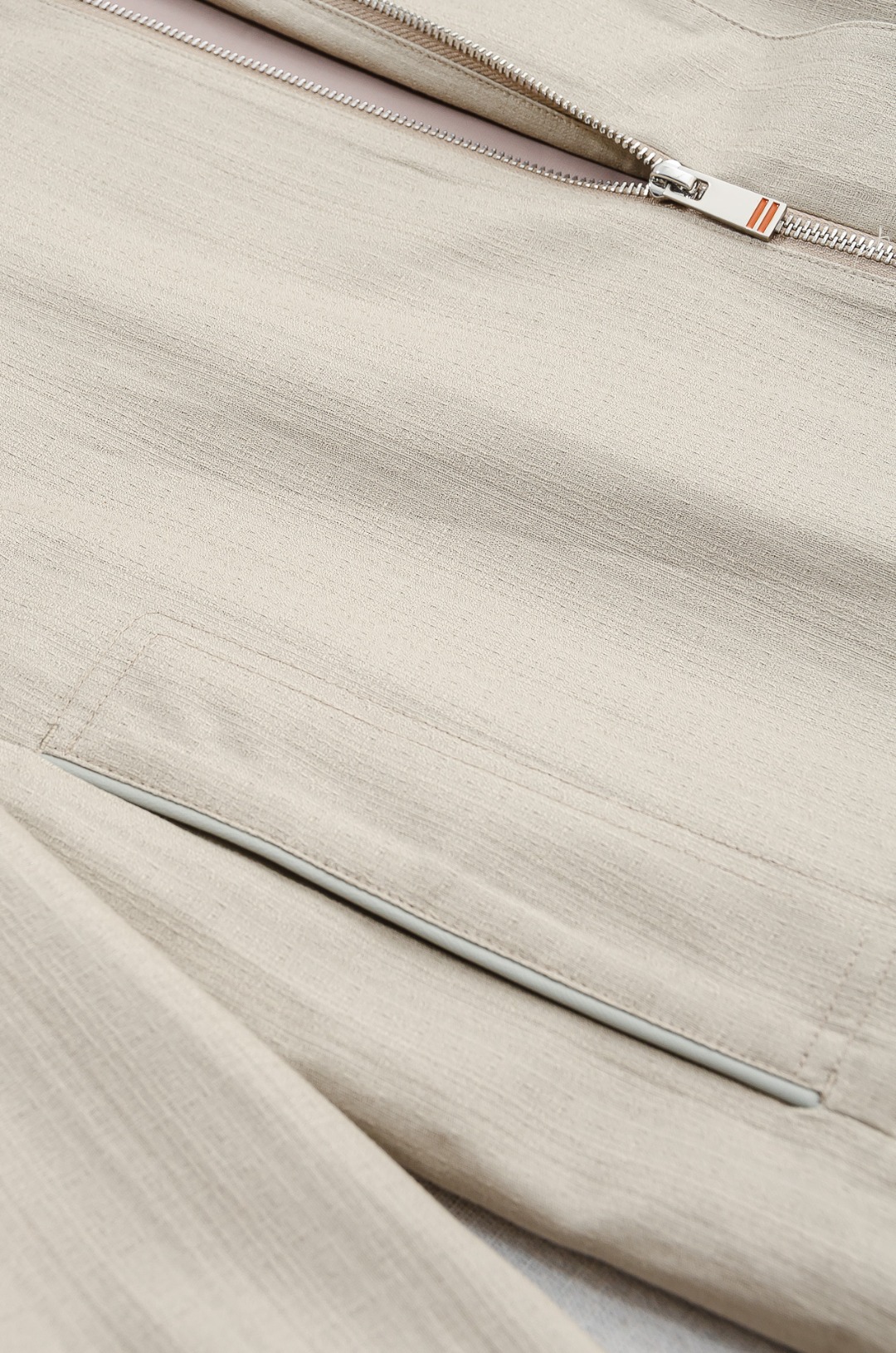 zegna 26SS新款亚麻➕天丝 混纺面料飞行员夹克#这款采用亚麻18%+82天丝混纺面料制作的飞行员