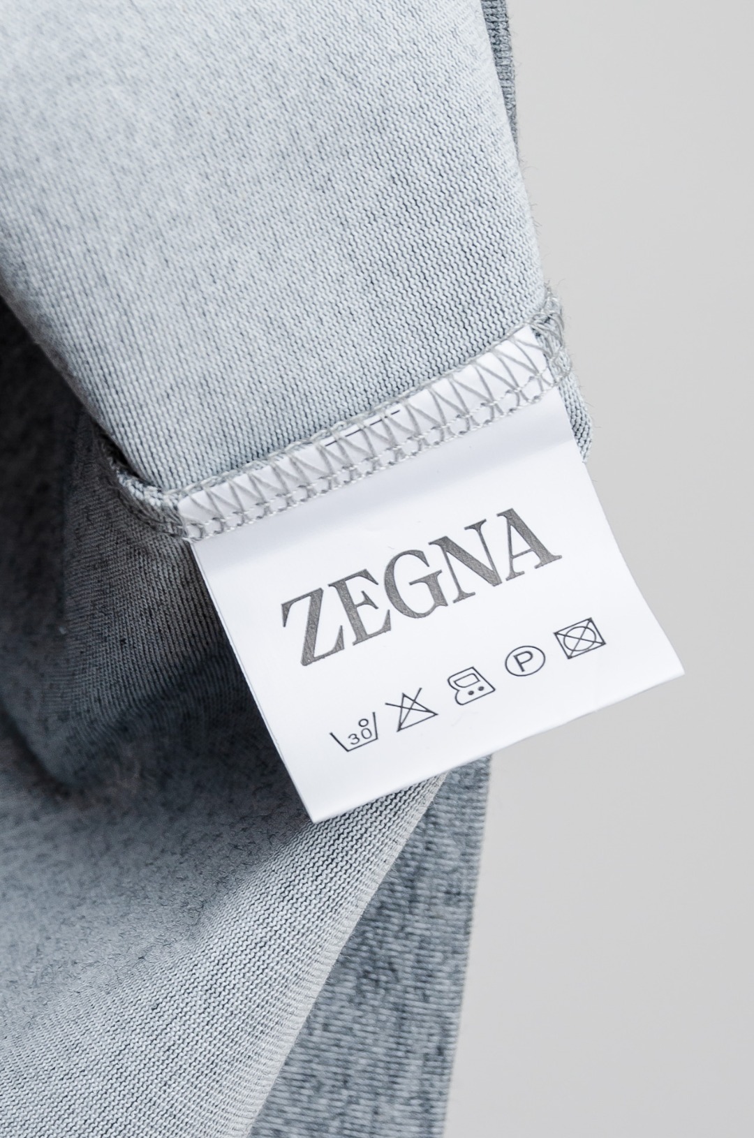 ☀️☀️ zegna杰尼亚2026SS最新客供进口长绒棉立体剪裁男士圆领短袖T恤衫#定织定染100%长绒