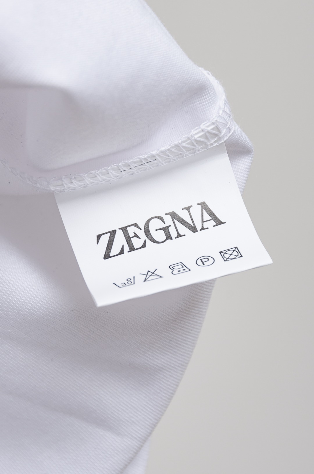 ☀️☀️ zegna杰尼亚2026SS最新客供进口长绒棉立体剪裁男士圆领短袖T恤衫#定织定染100%长绒