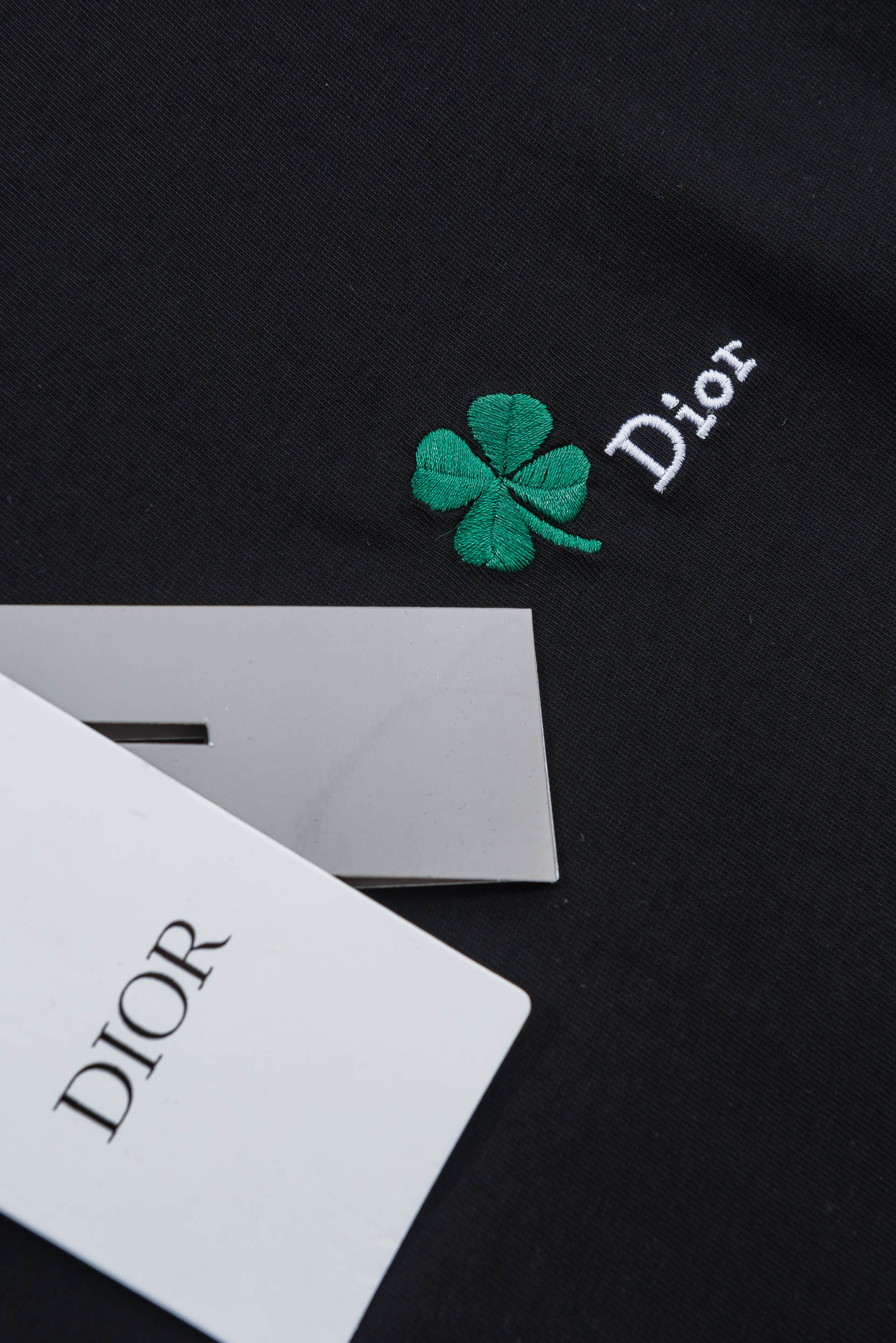 Dio*r迪*奥2026SS最新客供进口长绒棉立体剪裁男士圆领短袖T恤衫#定织定染100%长绒棉，最大程