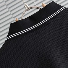 Dio*r迪/奥2026ss春夏蜂窝六角肌理具有超强透气吸湿排汗男士翻领短袖POLO衫# 此款POLO衫面料选用客供进口 Dio*r迪/奥2026ss春夏蜂窝六角肌理具有超强透气吸湿排汗男士翻领短袖POLO衫# 此款POLO衫面料选用客供进口