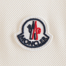 MONC*LER蒙/口2026ss春夏天丝混纺蜂窝六角肌理具有超强透气吸湿排汗男士翻领短袖POLO衫# 此款POLO衫面 MONC*LER蒙/口2026ss春夏天丝混纺蜂窝六角肌理具有超强透气吸湿排汗男士翻领短袖POLO衫# 此款POLO衫面