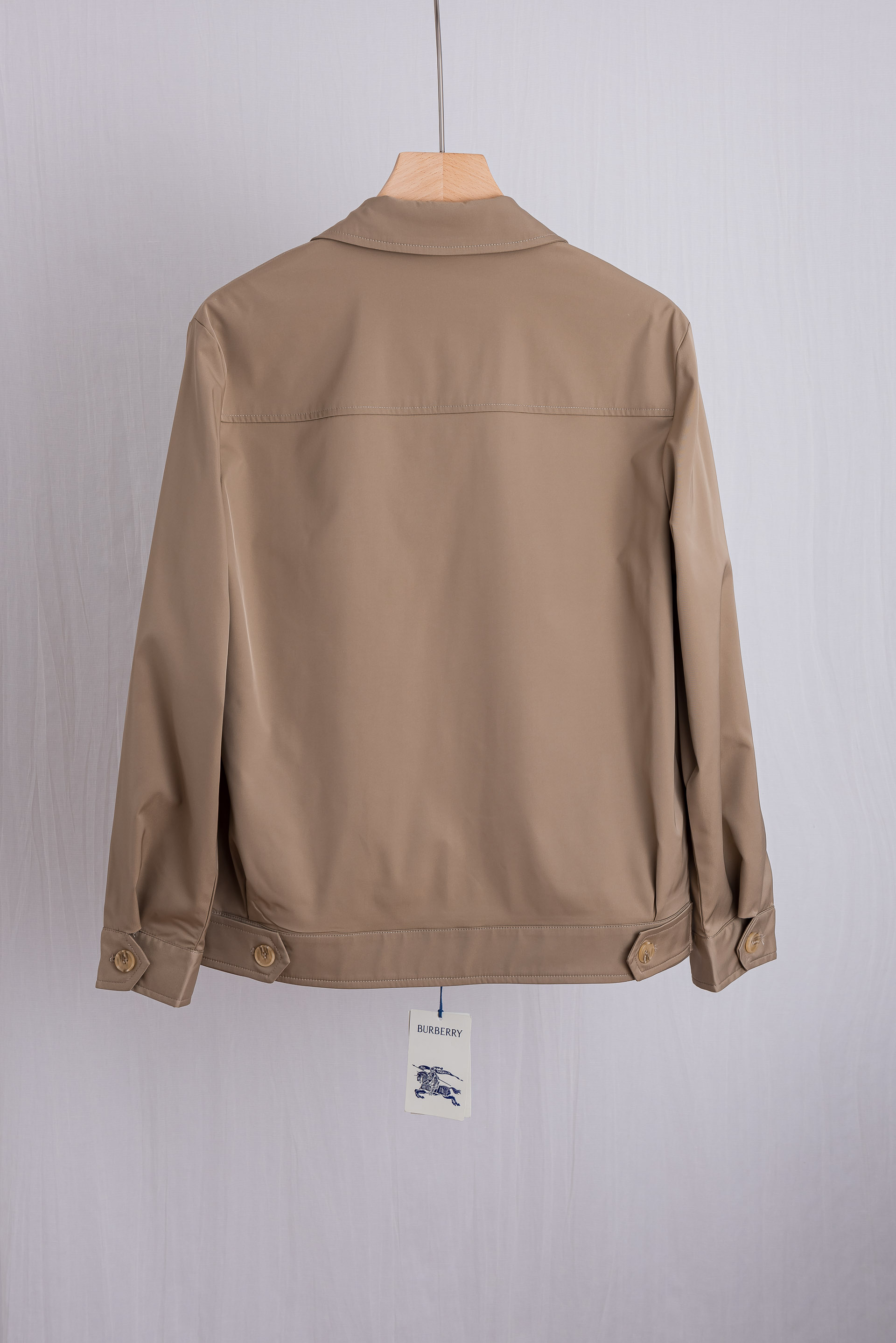☀️☀️2026最新 Burbe*rry巴#宝莉 男士翻领夹克外套#经典的哈灵顿（Harrington）