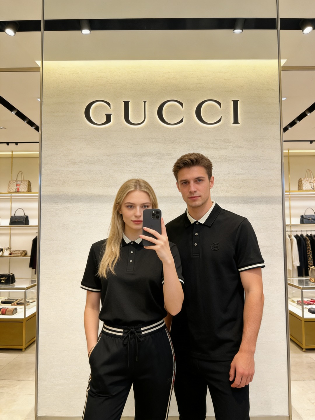 Gucci 2026男士极简质感Polo#解锁高阶通勤美学！甄选高支珠地棉，触感细腻软糯，透气亲肤不闷汗