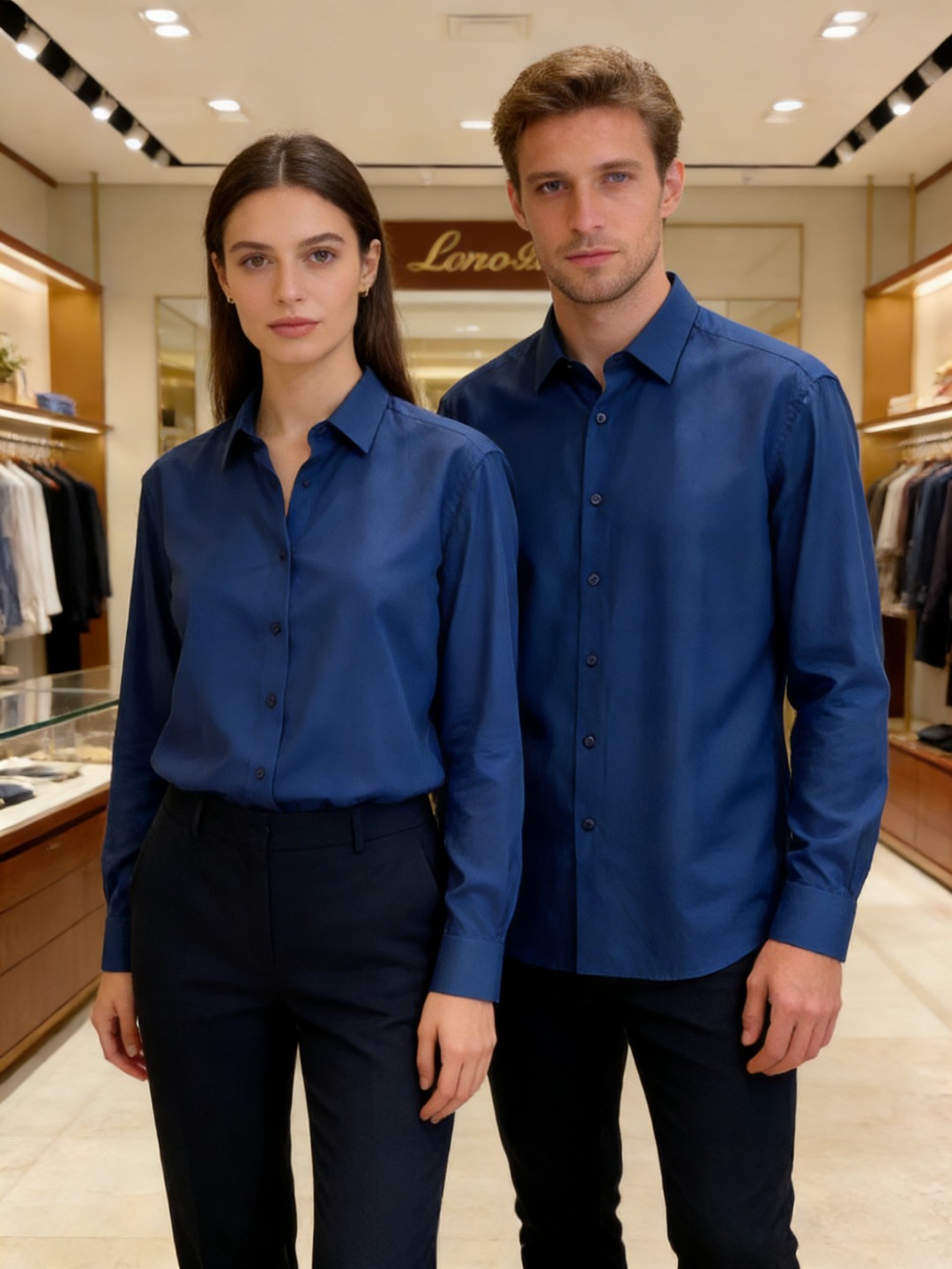 loro Piana1936新款衬衫#,客供天丝+棉质纤维混纺面料,精细的做工凸显面料质感,比普通棉质来