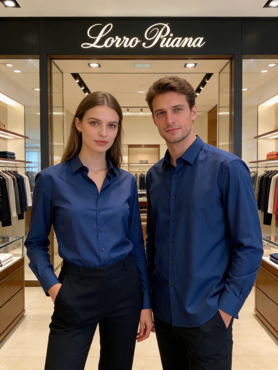 loro Piana1936新款衬衫#,客供天丝+棉质纤维混纺面料,精细的做工凸显面料质感,比普通棉质来